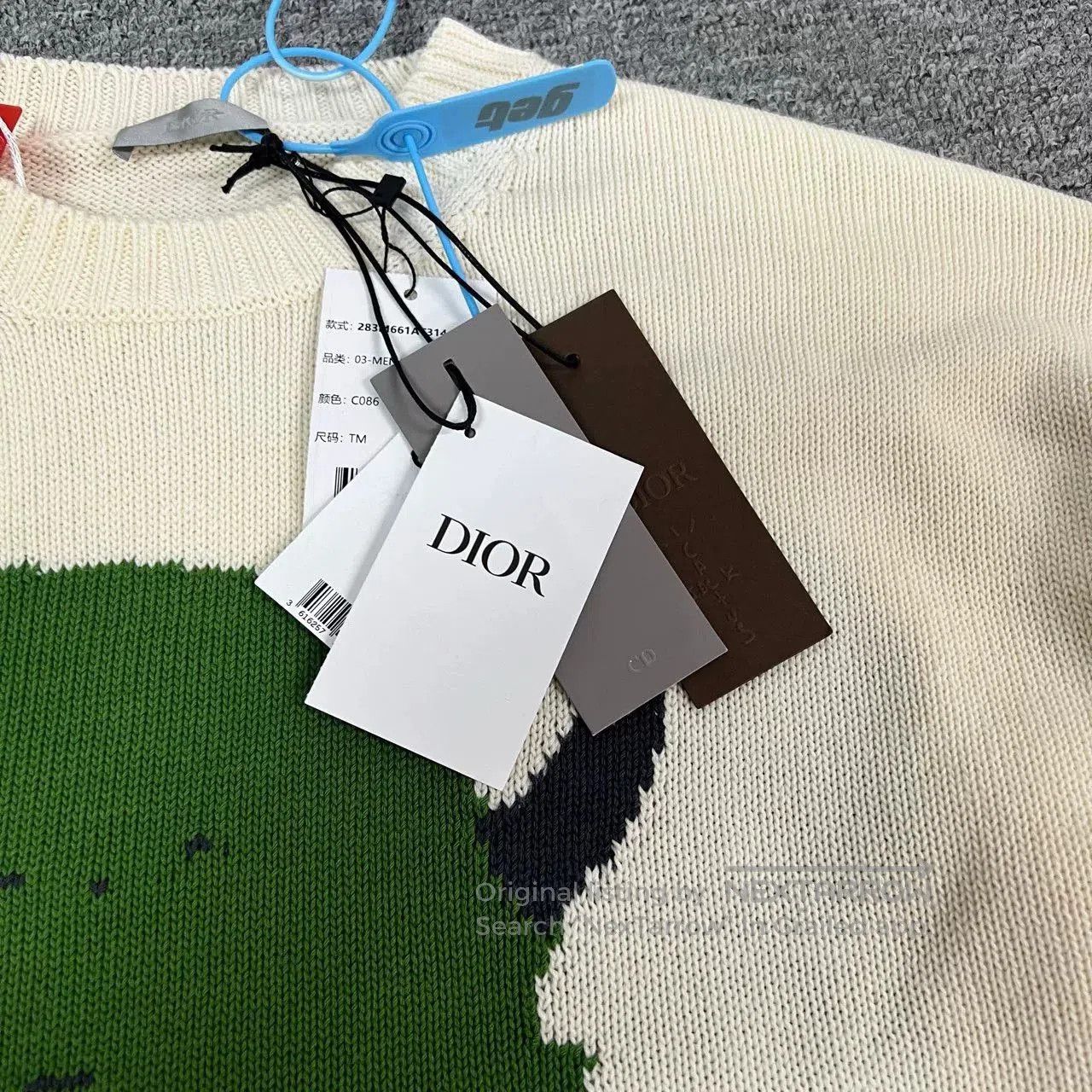 Dior Dior x Travis Scott Abstract Avatar Knit Sweater. Size US M / EU 48-50 / 2 - 3 Thumbnail
