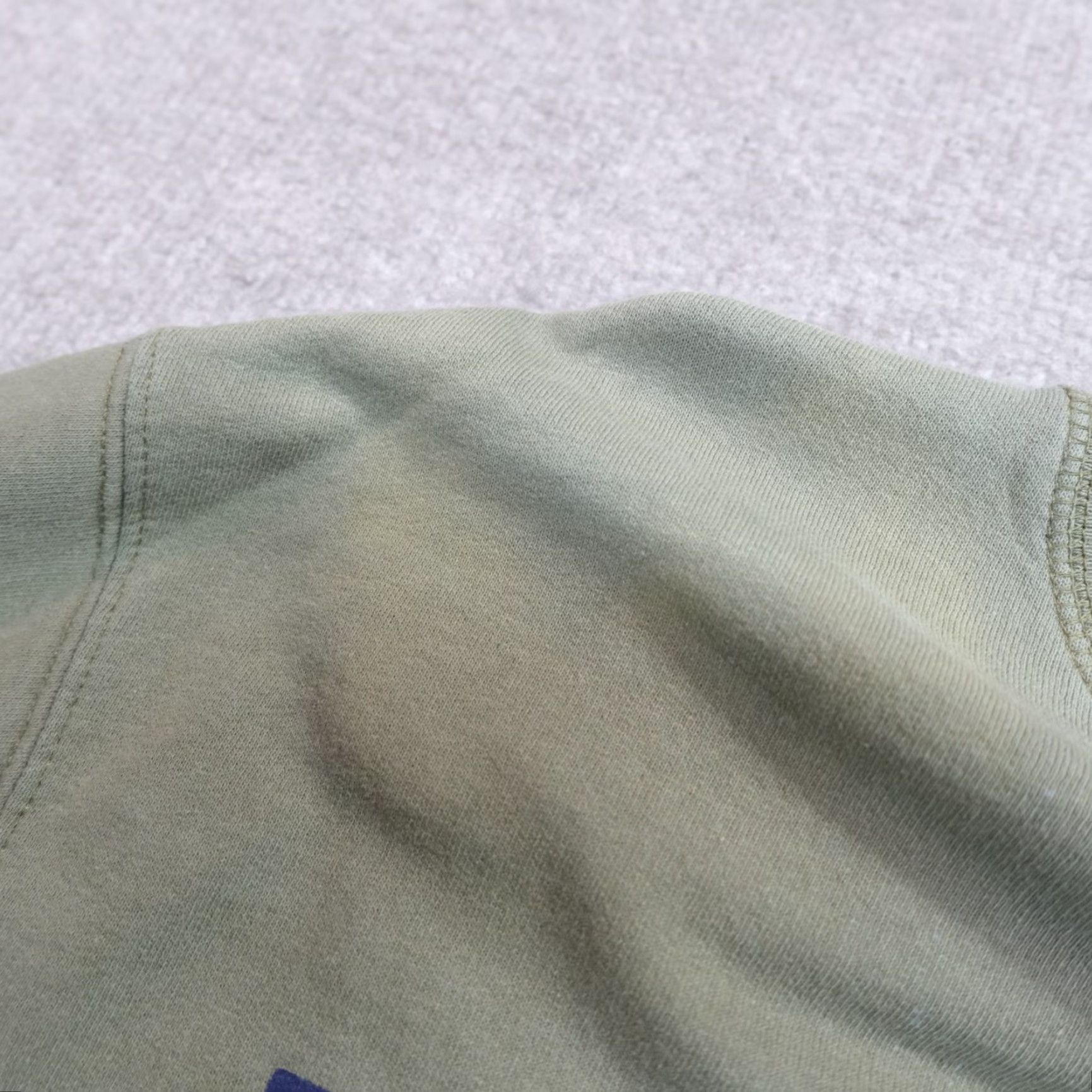 Vintage VINTAGE American Vintage Sweatshirt Men Medium Green Olive USA Made Breezin Up Size US M / EU 48-50 / 2 - 4 Thumbnail