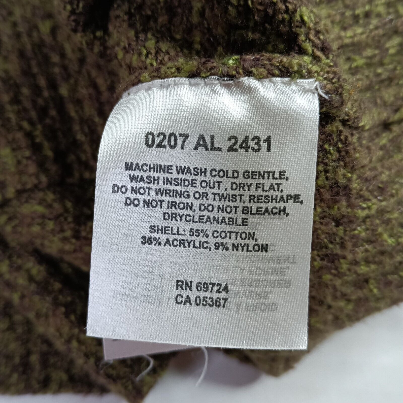 Columbia Columbia XCO Cotton Blend V Neck Sweater Women's L Green Size L / US 10 / IT 46 - 9 Thumbnail