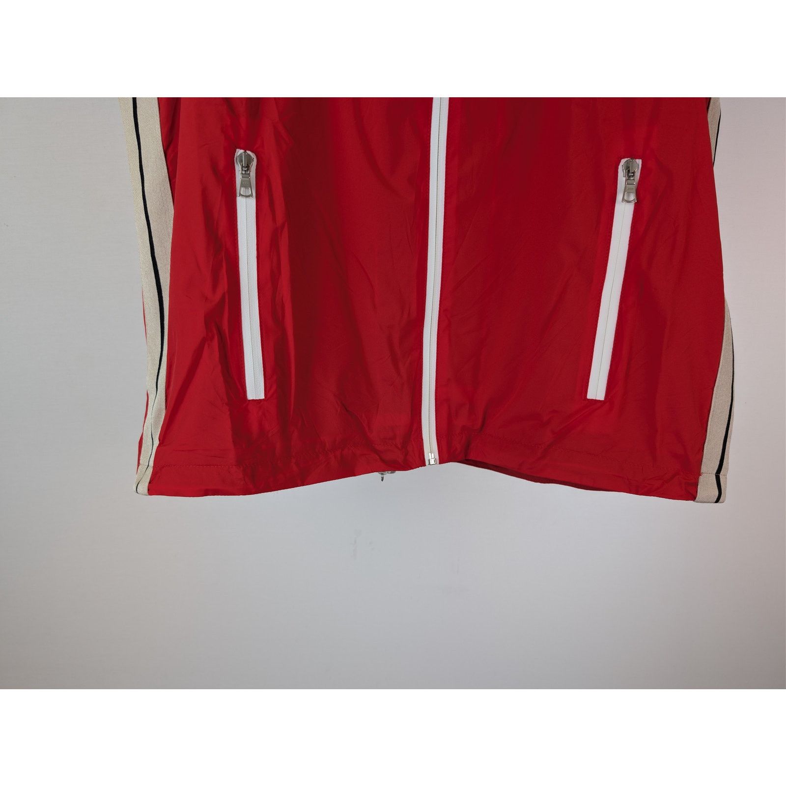 Palm Angels o1rshd1 Classic Logo Vest in Red / Off White Size US M / EU 48-50 / 2 - 4 Thumbnail