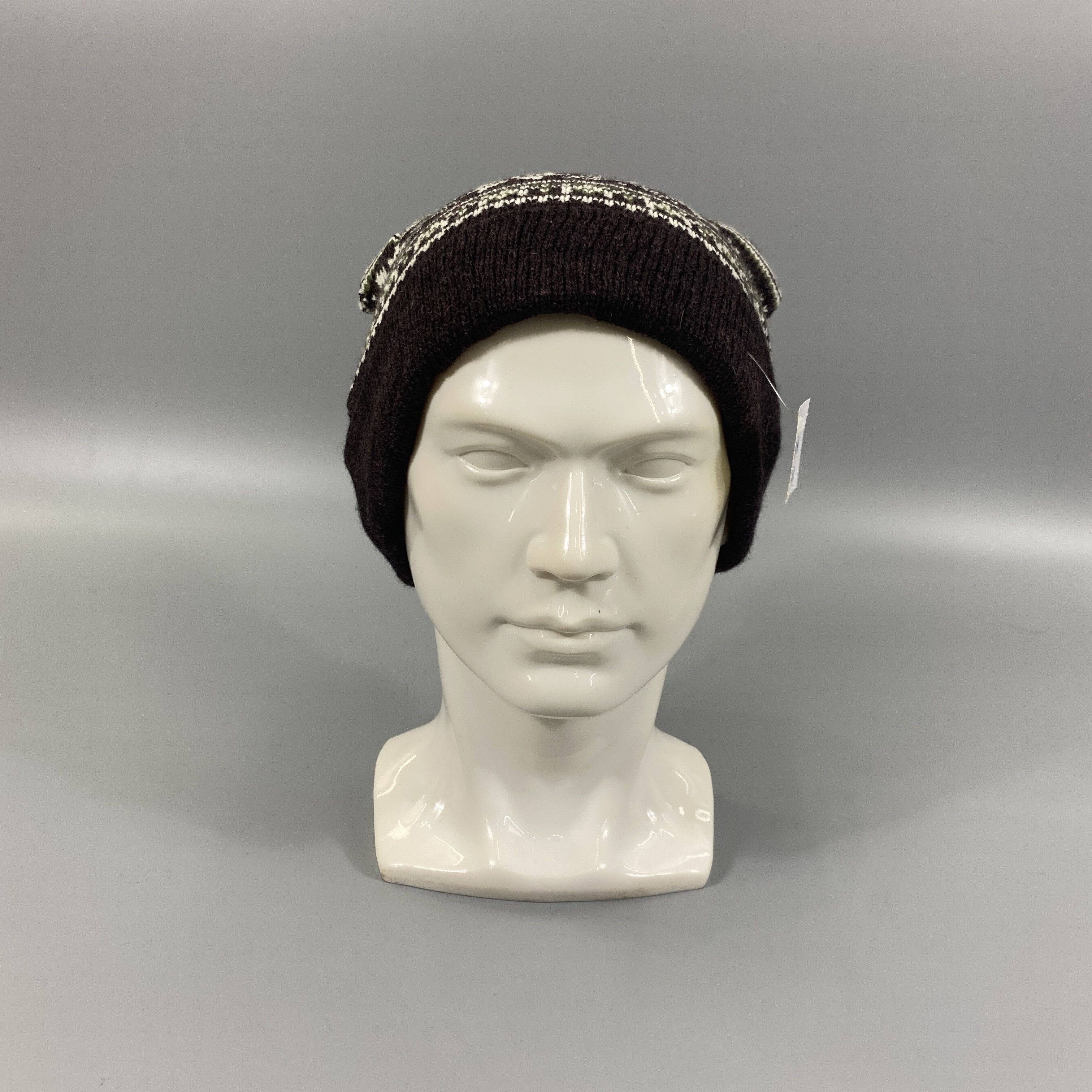Japanese Brand Snowflake Pattern Hat -BN771 Size ONE SIZE - 2 Thumbnail