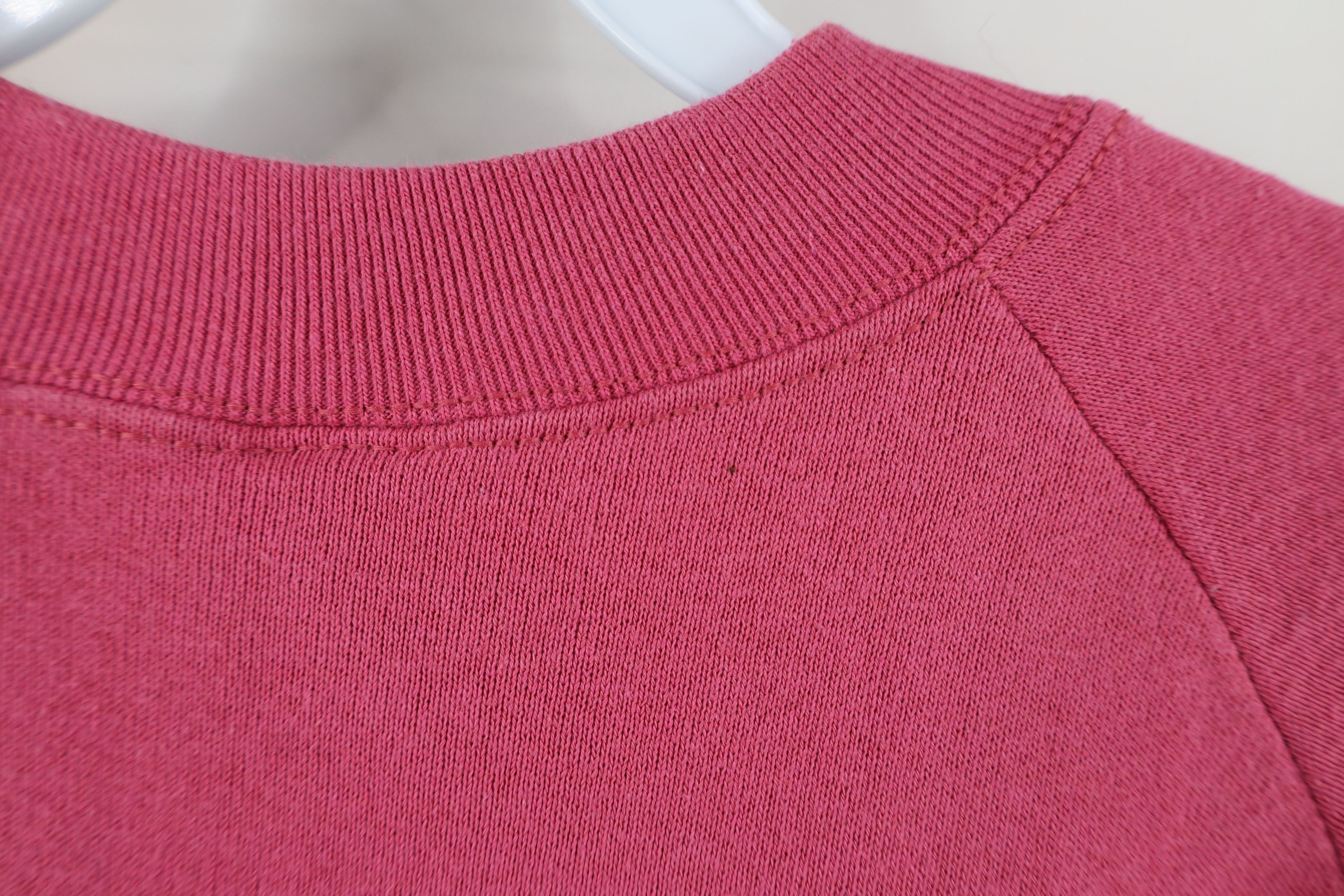 Vintage Vintage 90s Streetwear Crewneck Sweatshirt Pink USA Size XL / US 12-14 / IT 48-50 - 8 Thumbnail