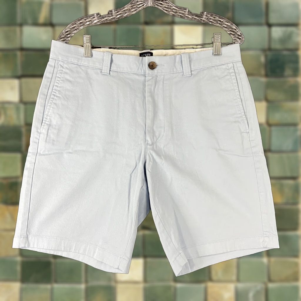 J.Crew J.CREW Blue Chino Shorts Men Regular Size 32 Size US 32 / EU 48 - 1 Thumbnail