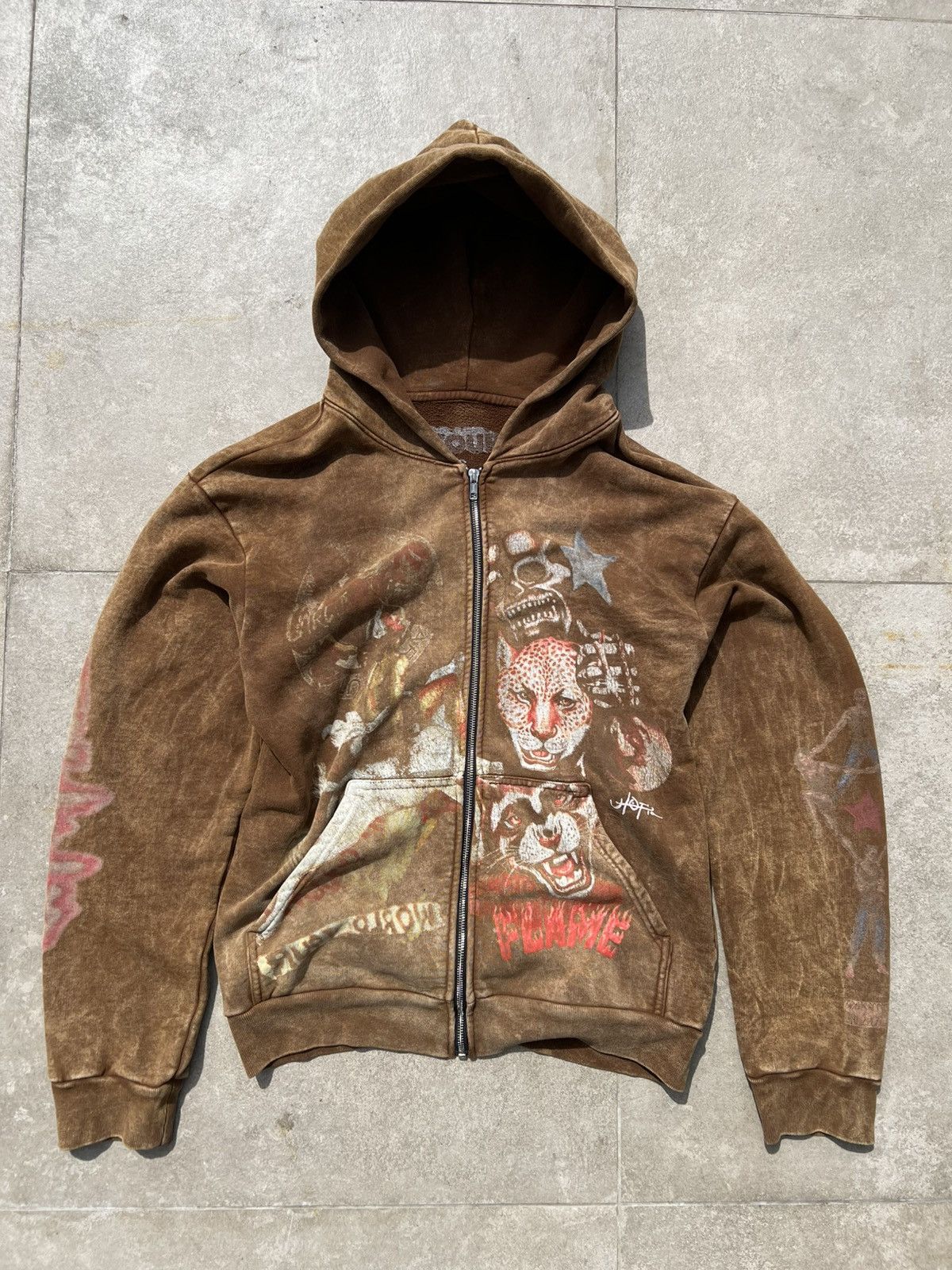 【M】CACTUS JACK MAXIMUS TOURZIP HOODIE M】CACTUS JACK MAXIMUS TOURZIP HOODIE 2024 Travis Scott Utopia