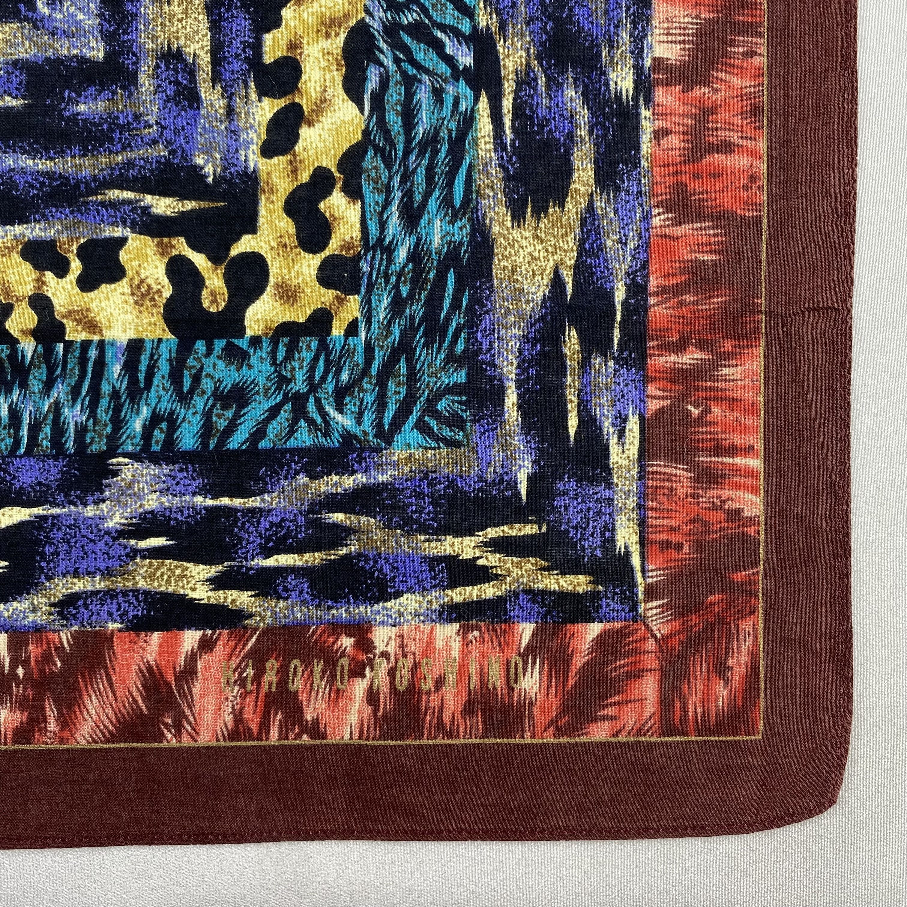 Hiroko Koshino Homme × Vintage Hiroko Koshino Homme Handkerchief / Neckerchief-P1557 Size ONE SIZE - 3 Thumbnail