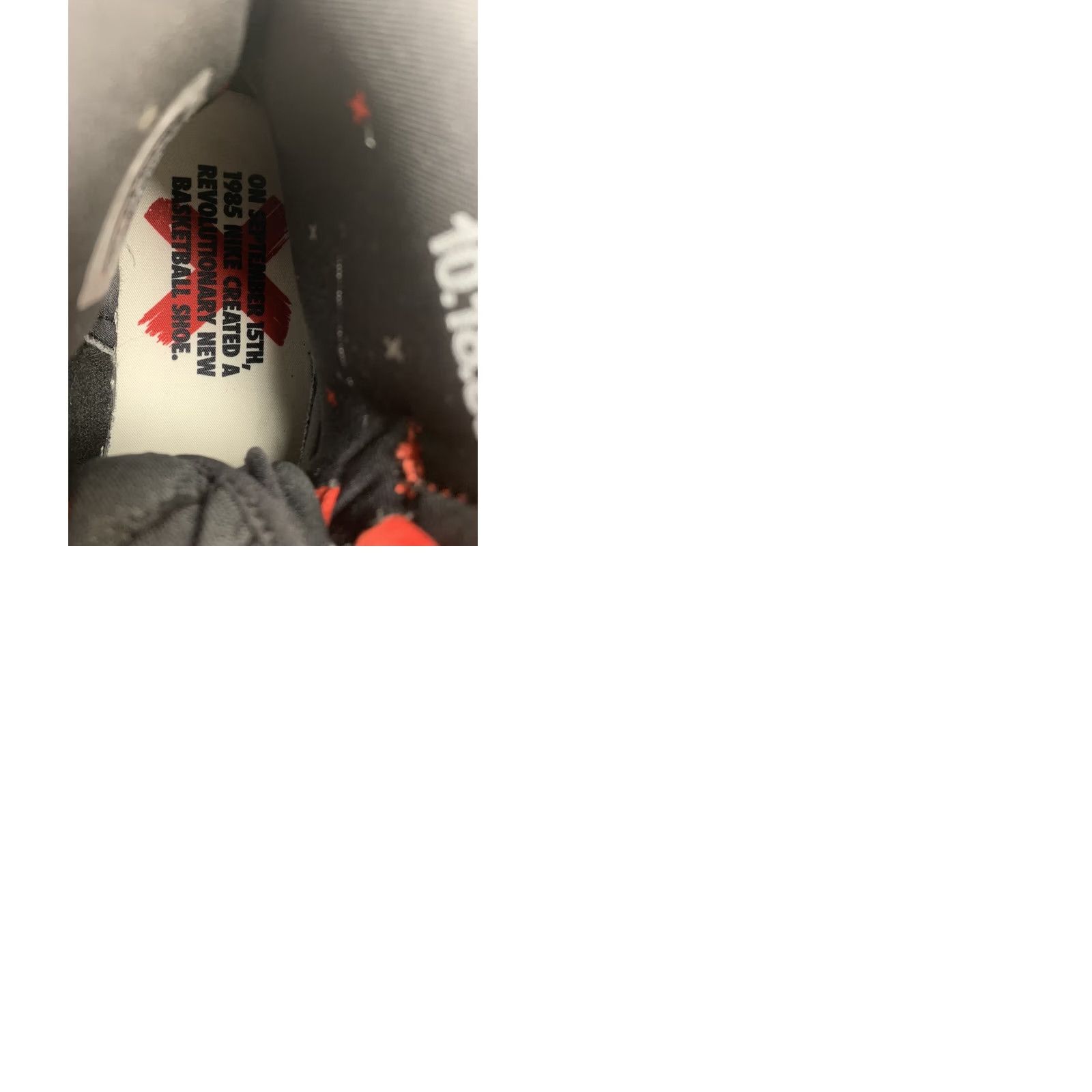 Nike Nike Air Jordan 1 Banned X Bred 1 2011 Size 10.5 Black/Red Sneaker Mens Affordable Condition Great Release Year 2011 Vintage No Size US 11 / EU 44 - 9 Thumbnail