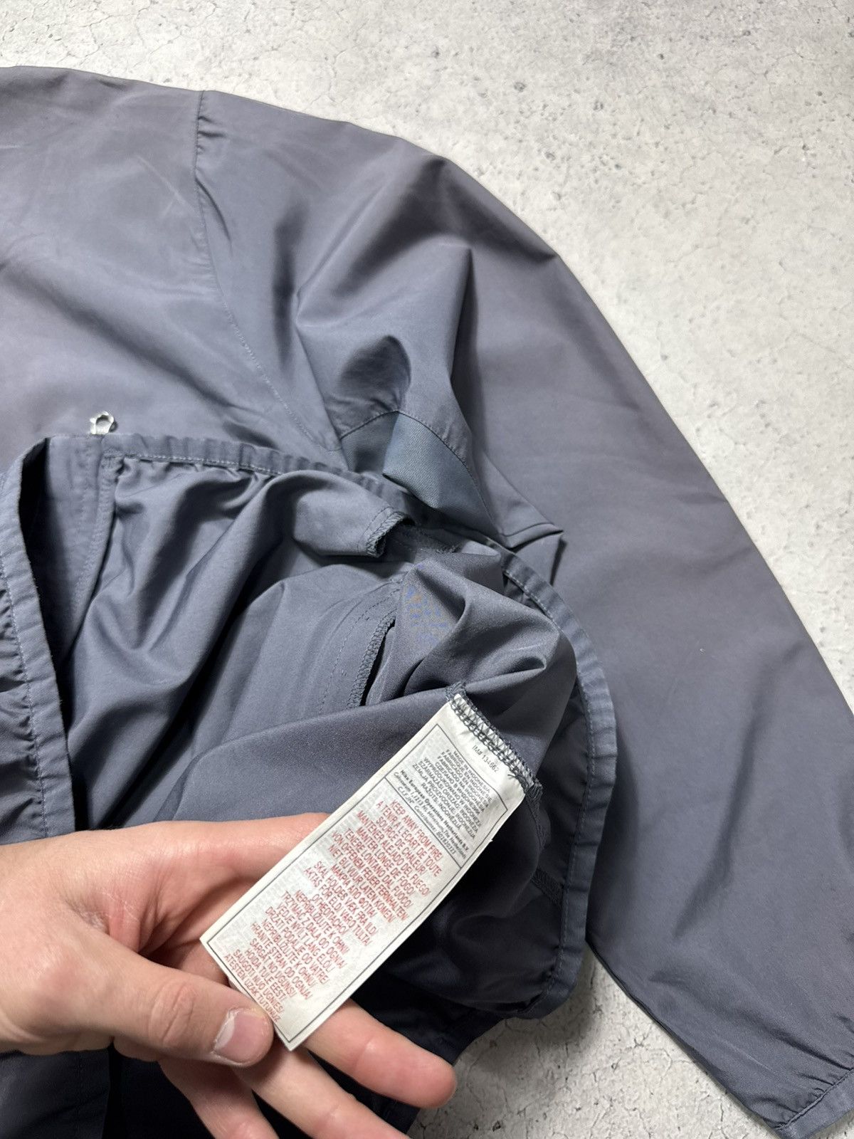 Nike Nike Nylon Vintage Track Suit Jacket & Pants Drill Swoosh Size US XL / EU 56 / 4 - 7 Thumbnail