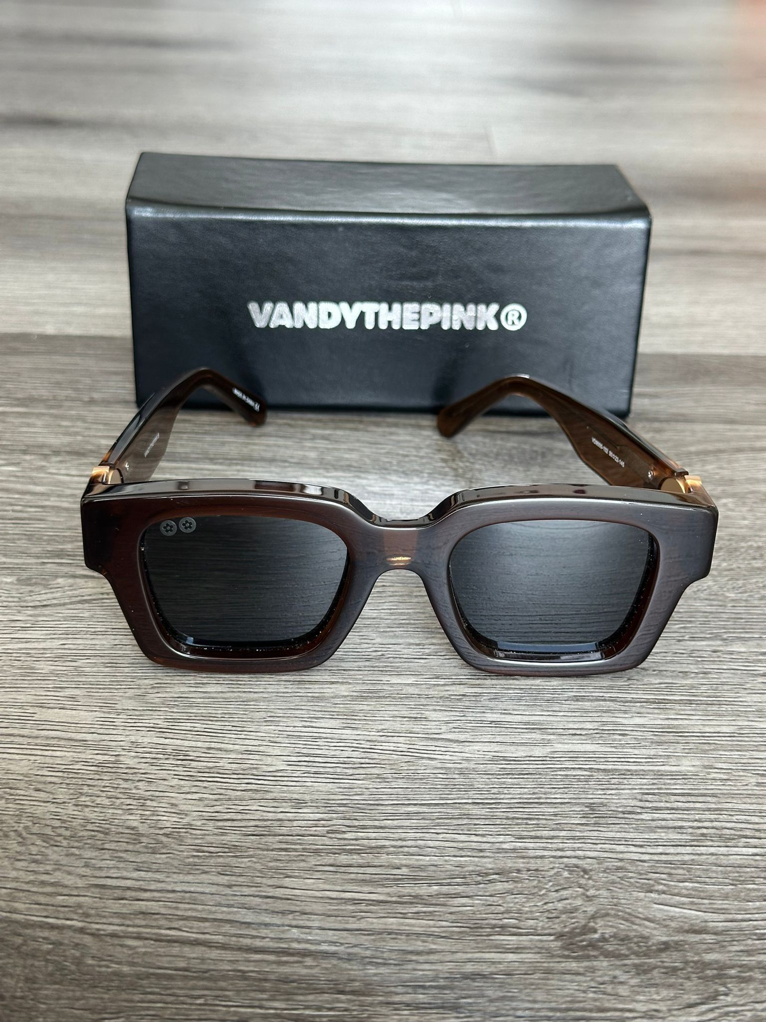 Vandy The Pink Vandy The Pink Brown Sunglasses Size ONE SIZE - 2 Thumbnail