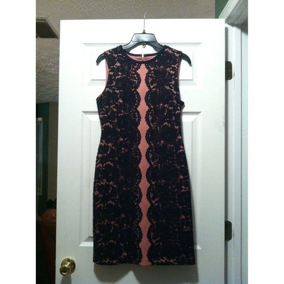 image of Tommy Hilfiger Women's New nylon cotton Dress Size: 6 in Black (Size Medium)