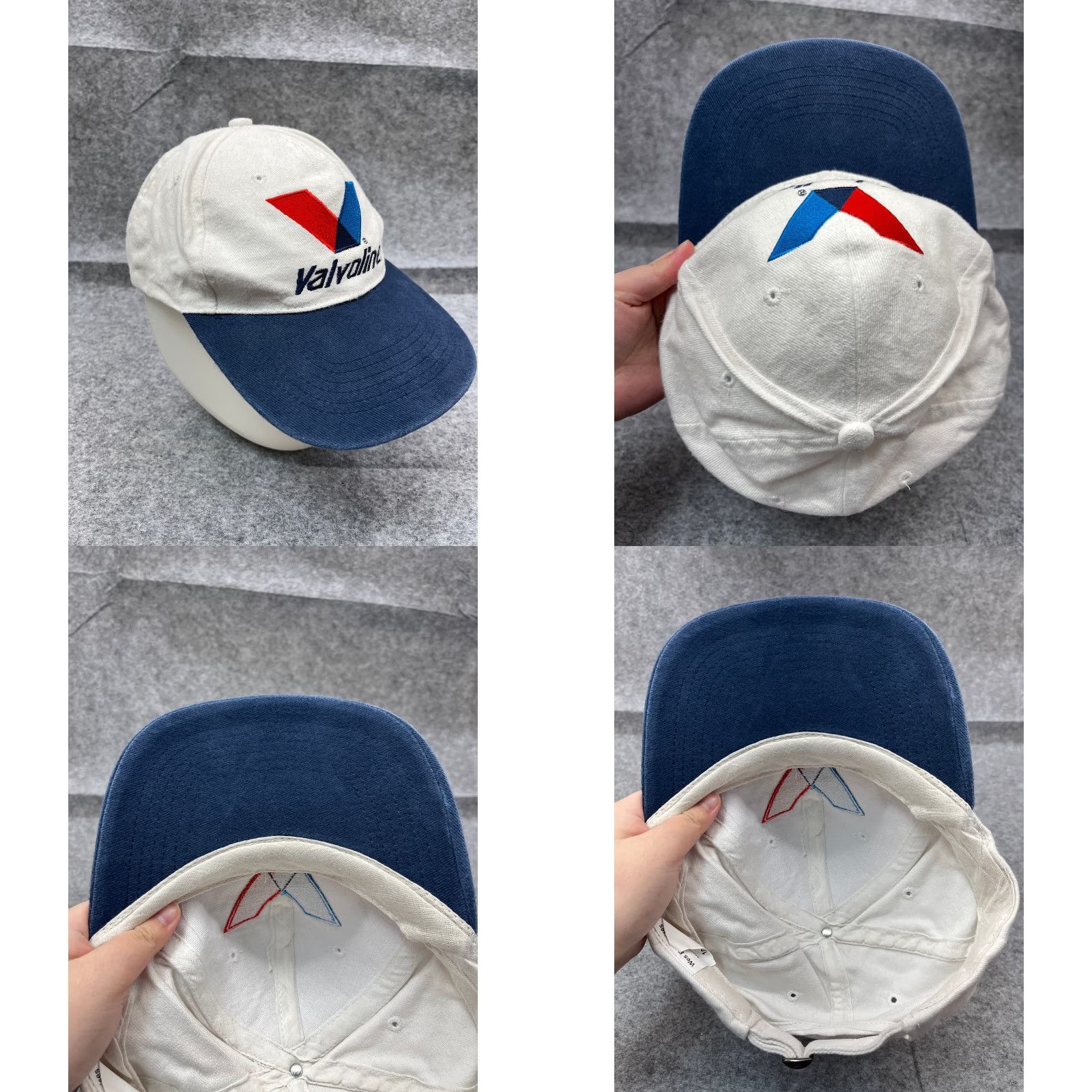 Vintage Wes Enterprises Hat Cap Strap Back Adult One Size White 100% Cotton Twill Baseball Cap Cars automotive services Mens Size ONE SIZE - 8 Thumbnail