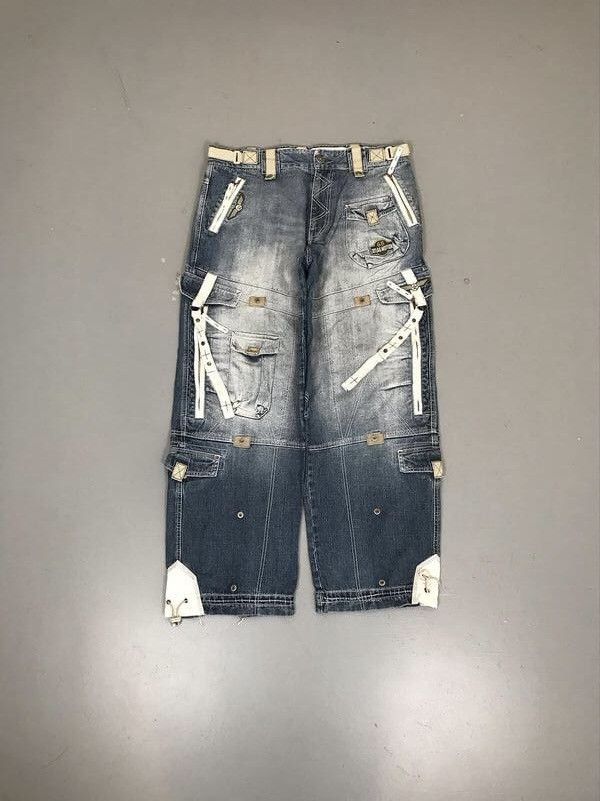 JNCO × Jet Lag × Southpole Rare vintage Jet lag multi pocket cargo denim Size US 38 / EU 54 - 1 Thumbnail