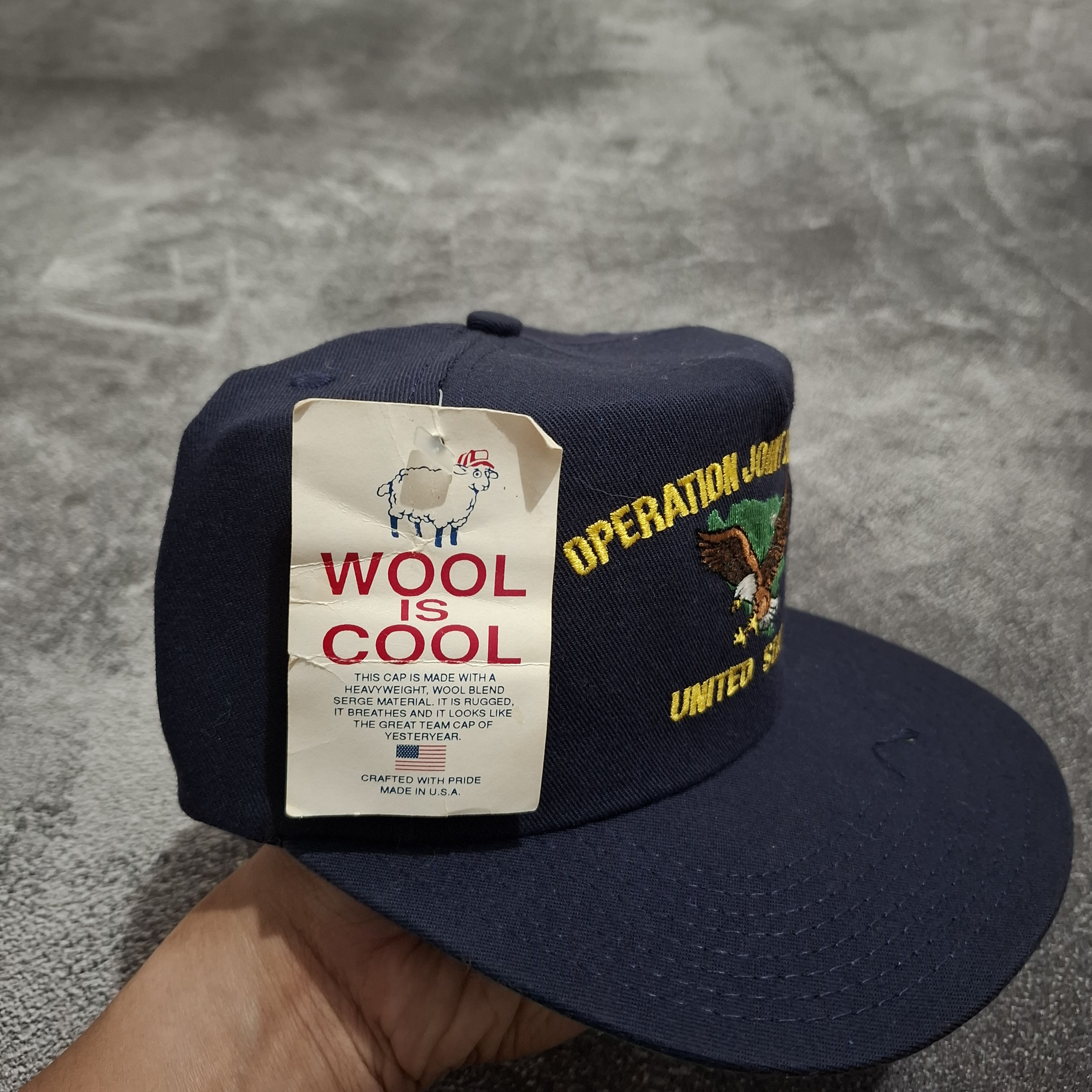 Vintage Vintage Operation Joint Endeavor Snap Back Hat Size ONE SIZE - 2 Thumbnail