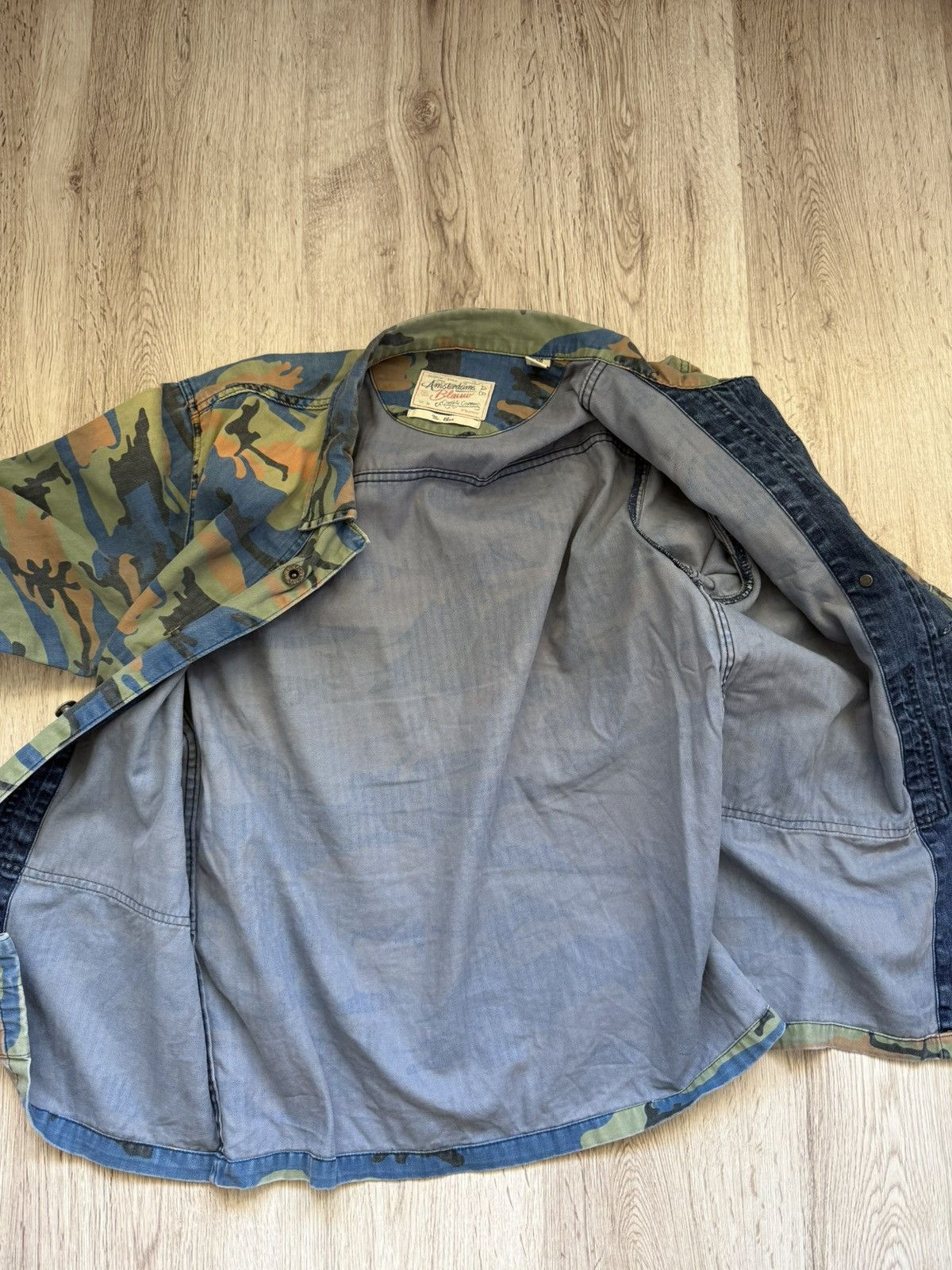 Scotch & Soda Scotch & Soda Camo Herringbone Jacket Size US L / EU 52-54 / 3 - 20 Thumbnail