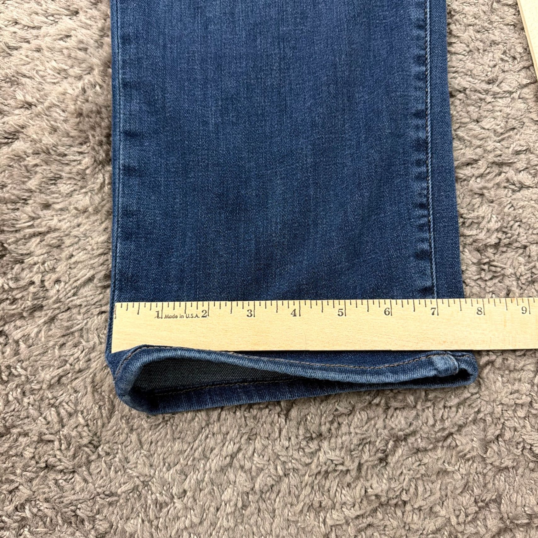 Vintage Mavi Jeans Mens 36 Straight Leg Low Rise Regular Dark Wash Denim Stretch Zach Jeans Mens Regular 36 Dark Blue Cotton Blend Logo 29 Inseam 34 Waist Size US 36 / EU 52 - 7 Thumbnail