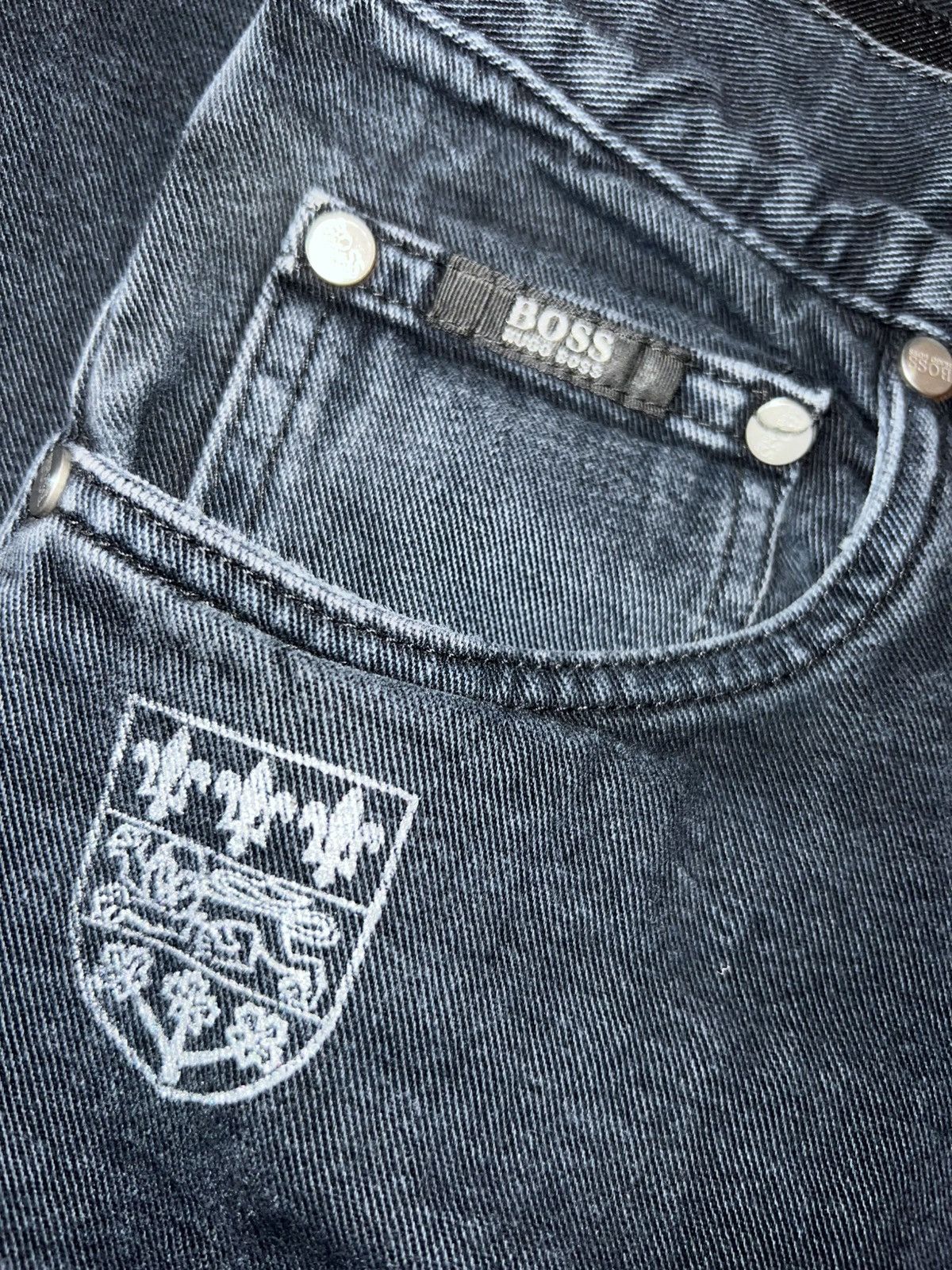 Hugo Boss × Vintage 3F boss eternelle denim Size US 34 / EU 50 - 2 Thumbnail