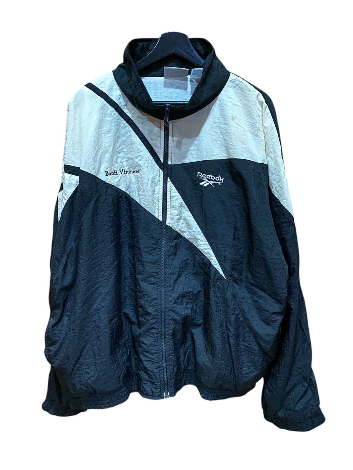 Reebok Vintage Reebok Windbreaker Banfi Vintners Collaboration Size US XL / EU 56 / 4 - 1 Thumbnail