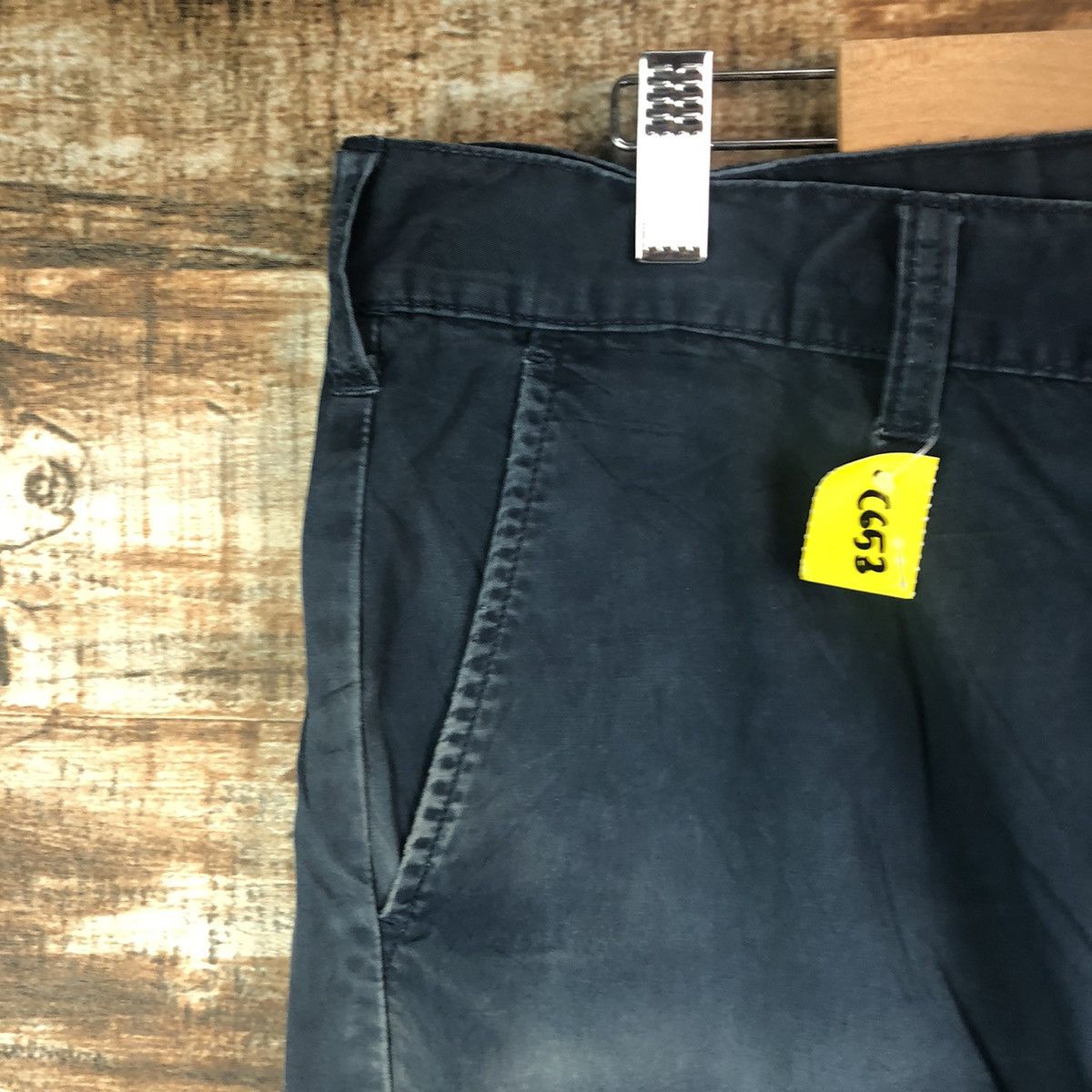 GU × Japanese Brand DL GU Dark Blue Cargo Multipocket Pants #C653 Size US 32 / EU 48 - 7 Thumbnail