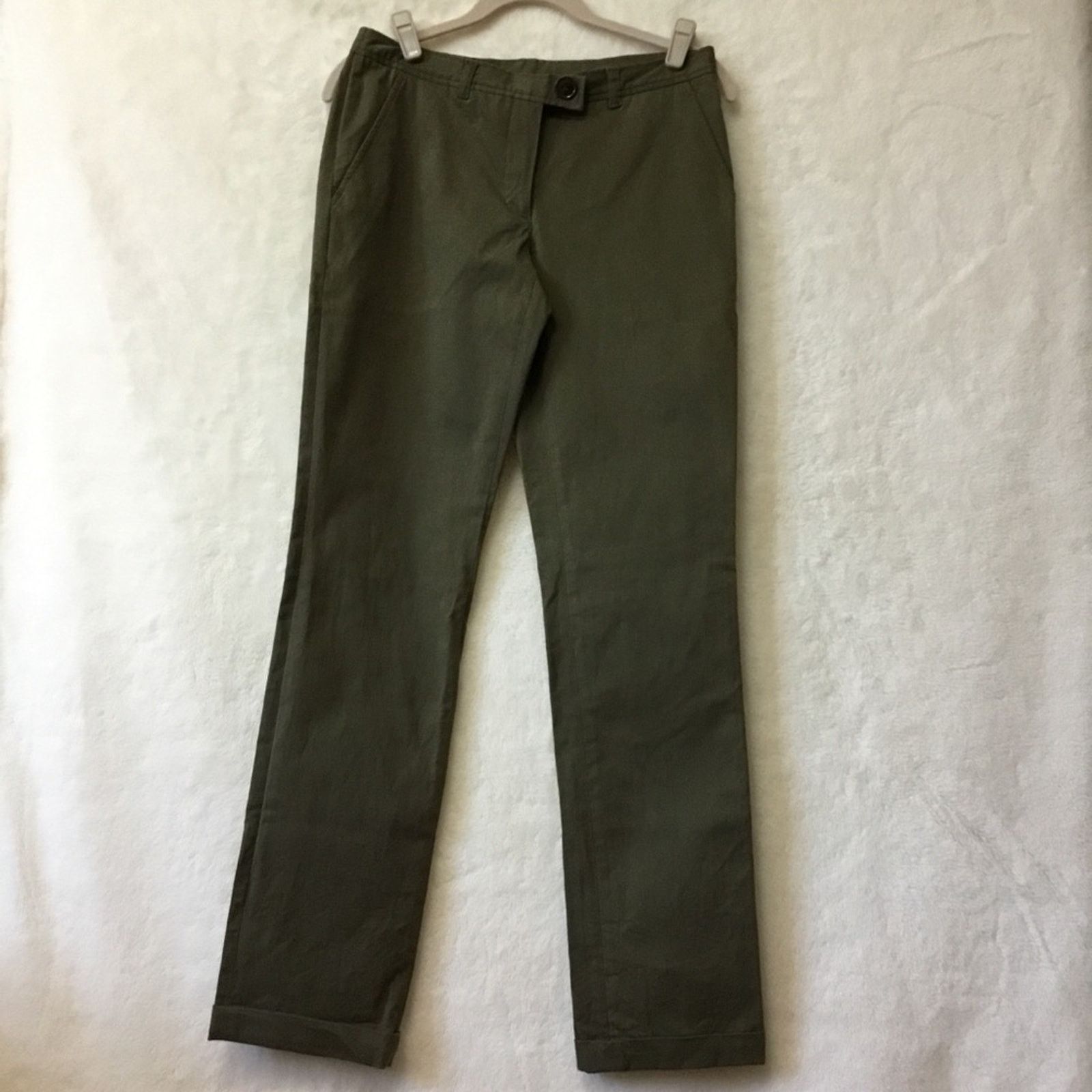 Moschino Moschino Cheap and Chic Olive Khaki Pants Size 28" / US 6 / IT 42 - 2 Thumbnail