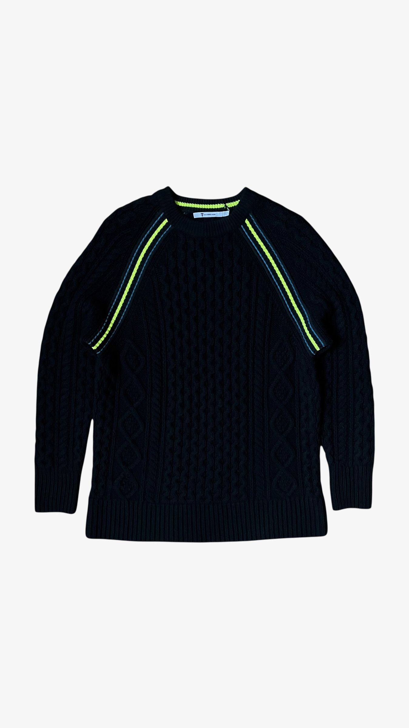 Alexander Wang Vintage Y2K Women's Alexander Wang Wool Cable Knit Jumper Size M / US 6-8 / IT 42-44 - 1 Thumbnail