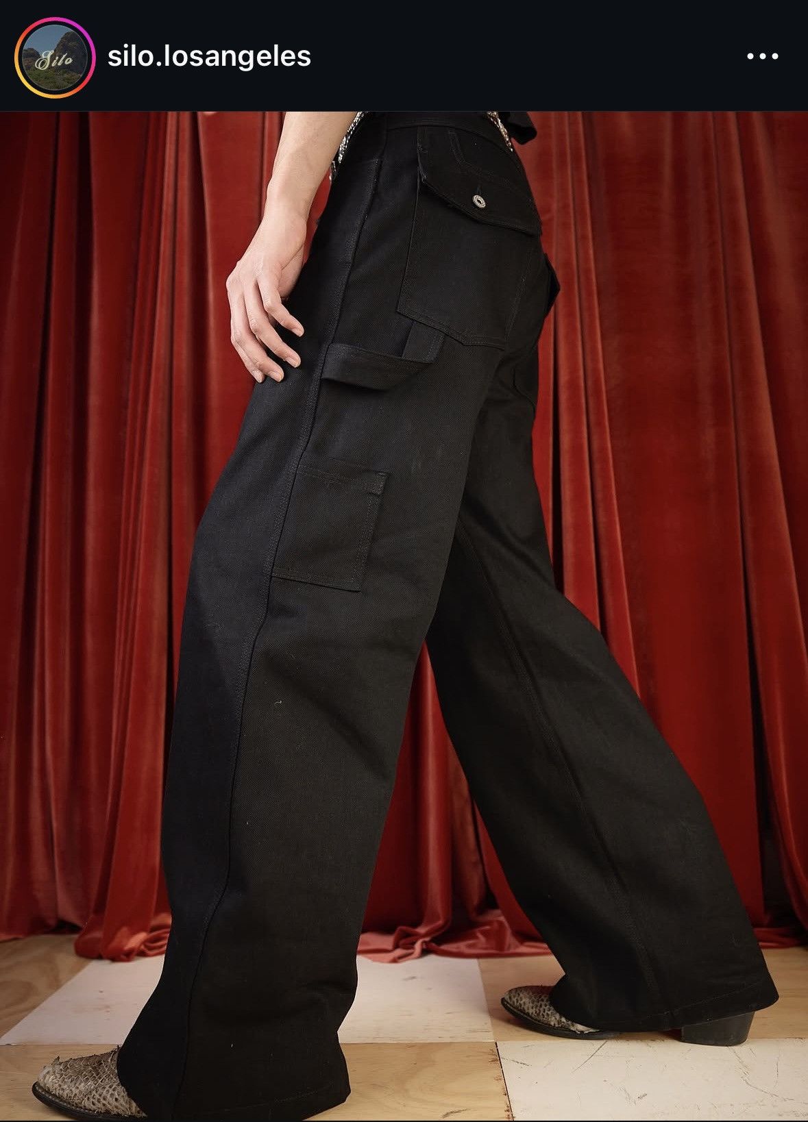 K-TWO STUDIOS LOS ANGELES カーゴパンツ　ブラック K Two Studios | Grailed