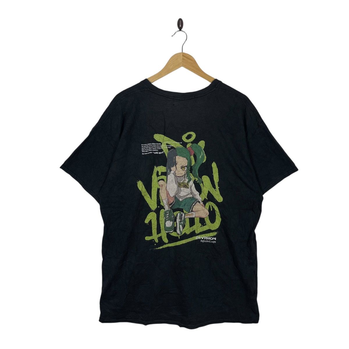 Vision Streetwear DI:VISION INFINITELOOPS ANIME GRAPHIC T SHIRT STREETWEAR Size US XL / EU 56 / 4 - 1 Thumbnail