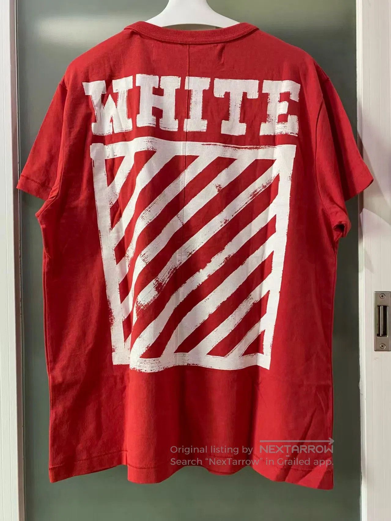 Off-White Off-White Red Basic Short-Sleeve. Size US S / EU 44-46 / 1 - 2 Thumbnail