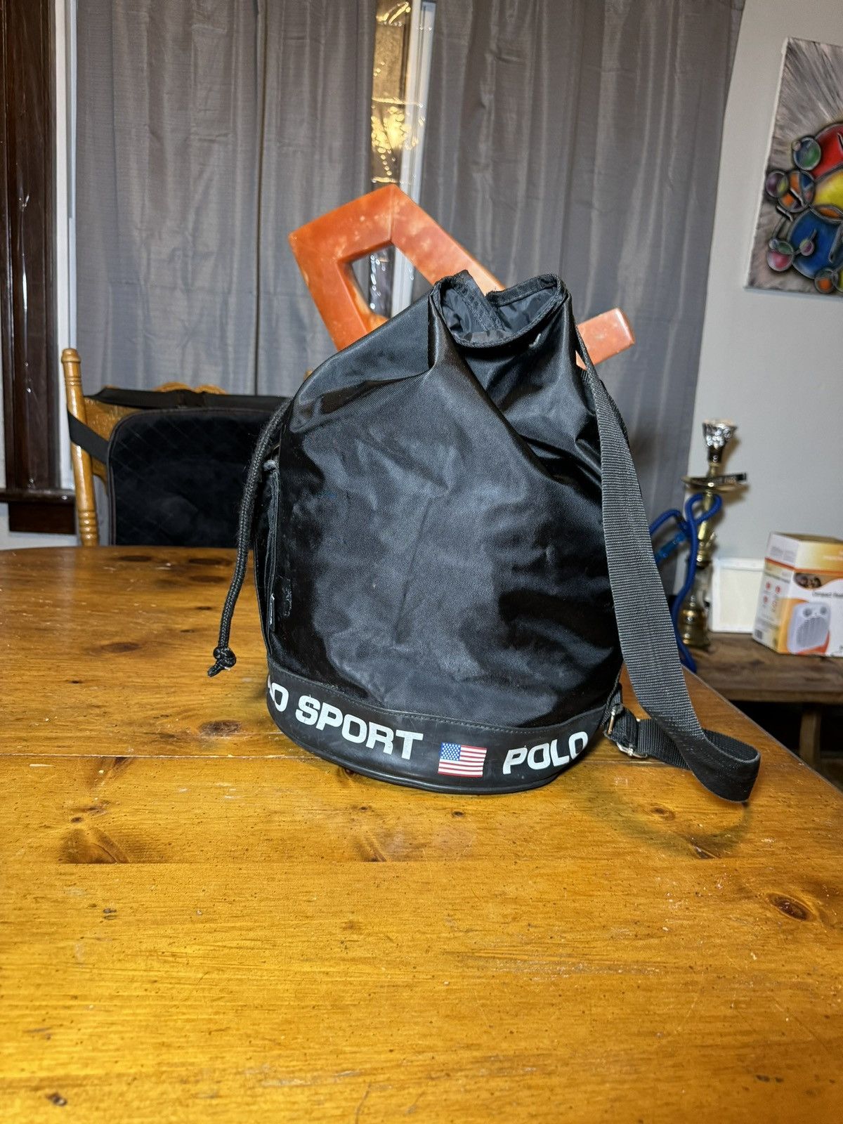 Polo Ralph Lauren × Vintage Vtg POLO SPORT RALPH LAUREN Duffle Bucket Bag Size ONE SIZE - 4 Thumbnail
