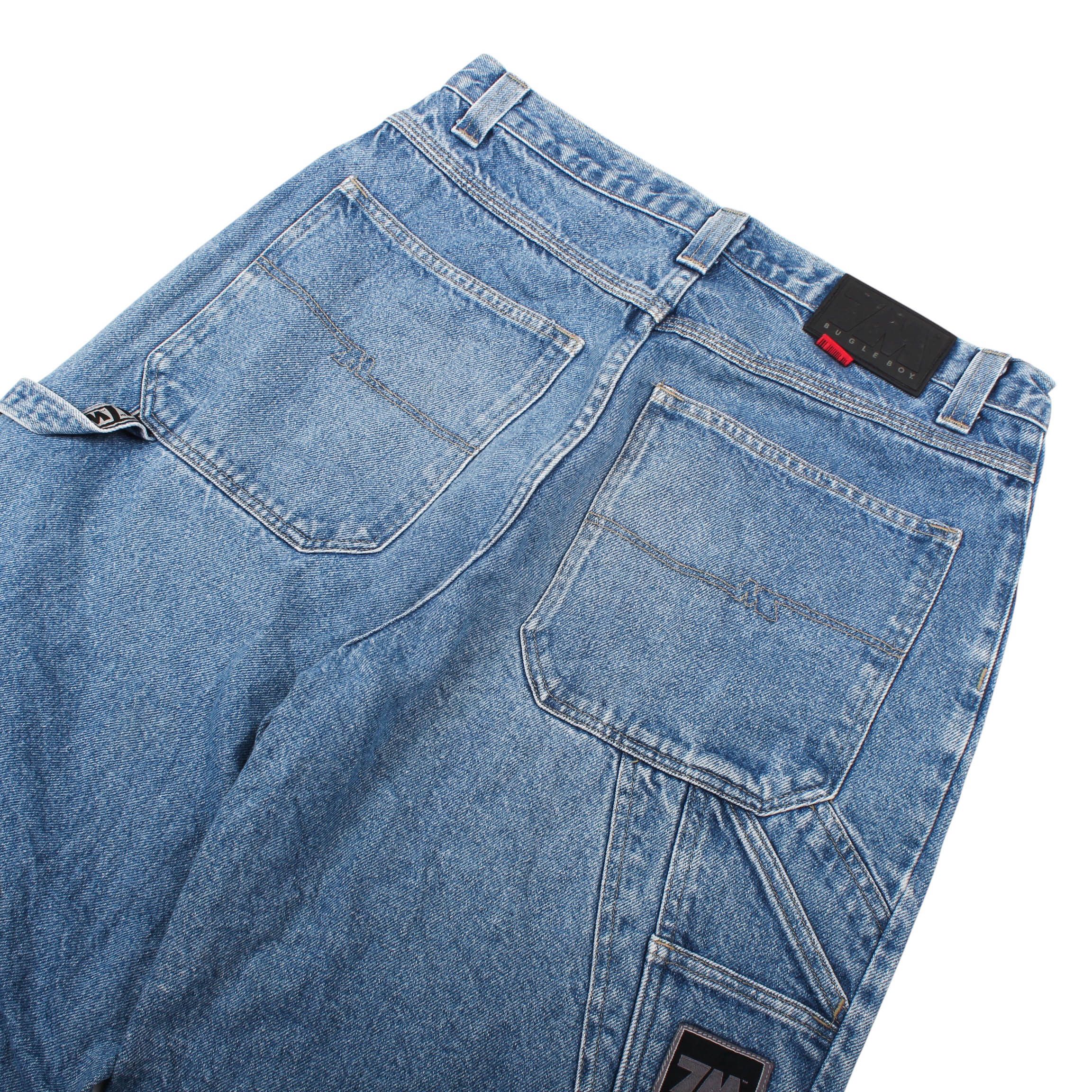 Jean Vintage Baggy Carpenter Jeans 90s Size US 32 / EU 48 - 3 Thumbnail