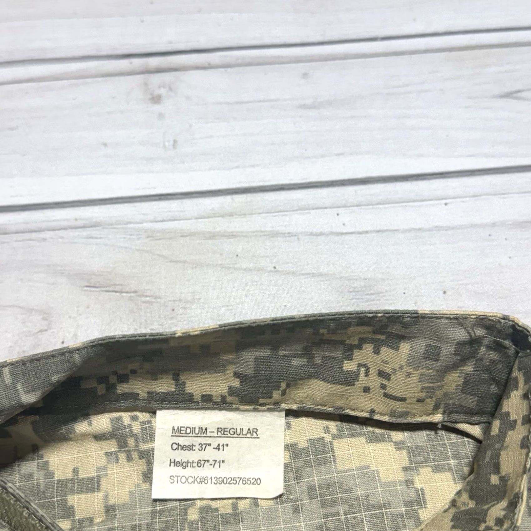Rothco Rothco Army Combat Uniform Shirt MedGreen Digital Camo ACU NWT Mens M Camouflage Shirt Size US M / EU 48-50 / 2 - 5 Thumbnail