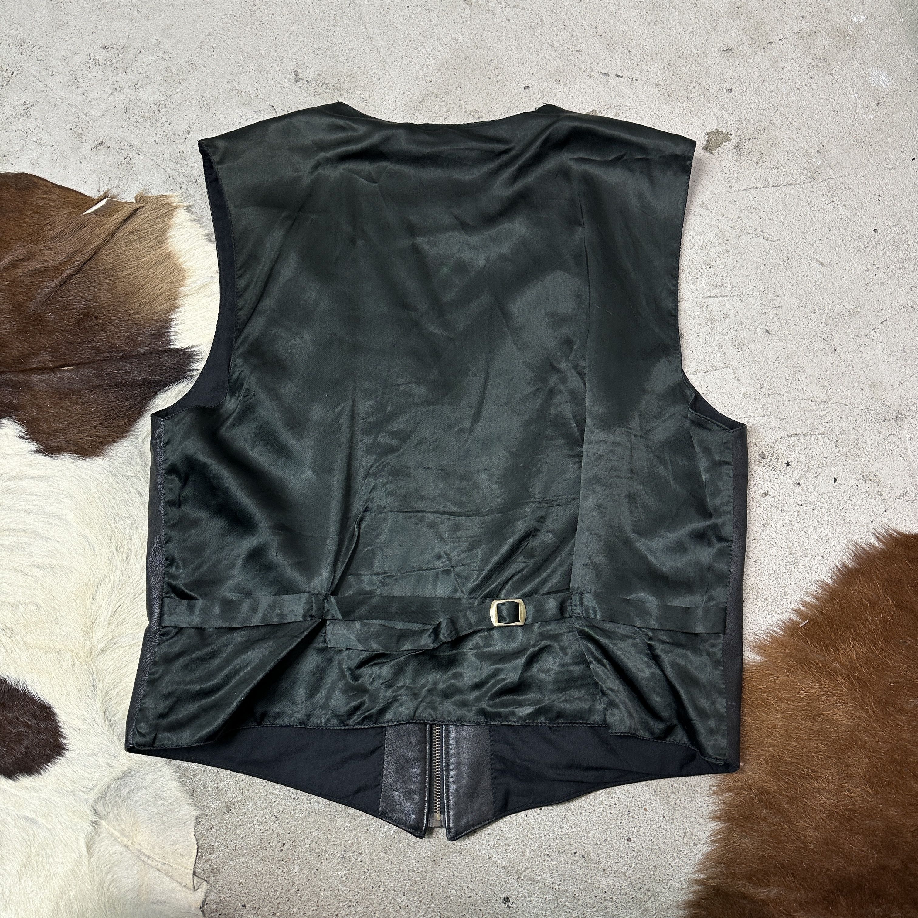 Vintage Vintage Leather Biker Grunge Moto Jacket Y2K Size US XL / EU 56 / 4 - 6 Thumbnail