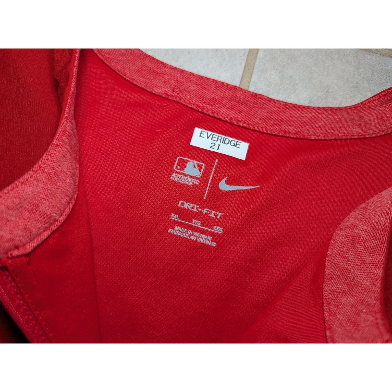 Nike Nike Men's XXL Washington Nationals Authentic Player Issued Size US XXL / EU 58 / 5 - 4 Thumbnail
