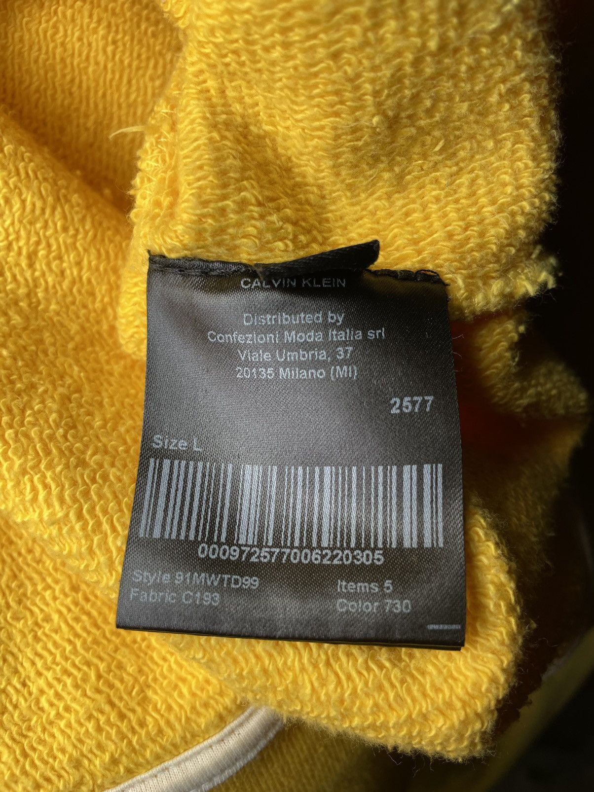 Calvin Klein 205W39NYC Calvin Klein 205w39NYC Berkeley Sweatshirt Size US L / EU 52-54 / 3 - 12 Thumbnail