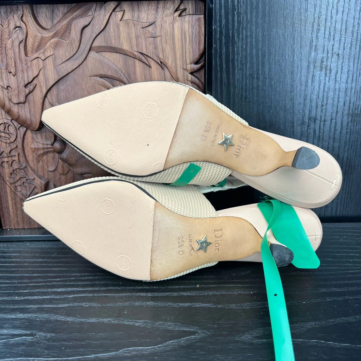 Dior Dior J'adior Nude Heels 35.5 New Box Size US 4.5 / IT 34.5 - 8 Thumbnail