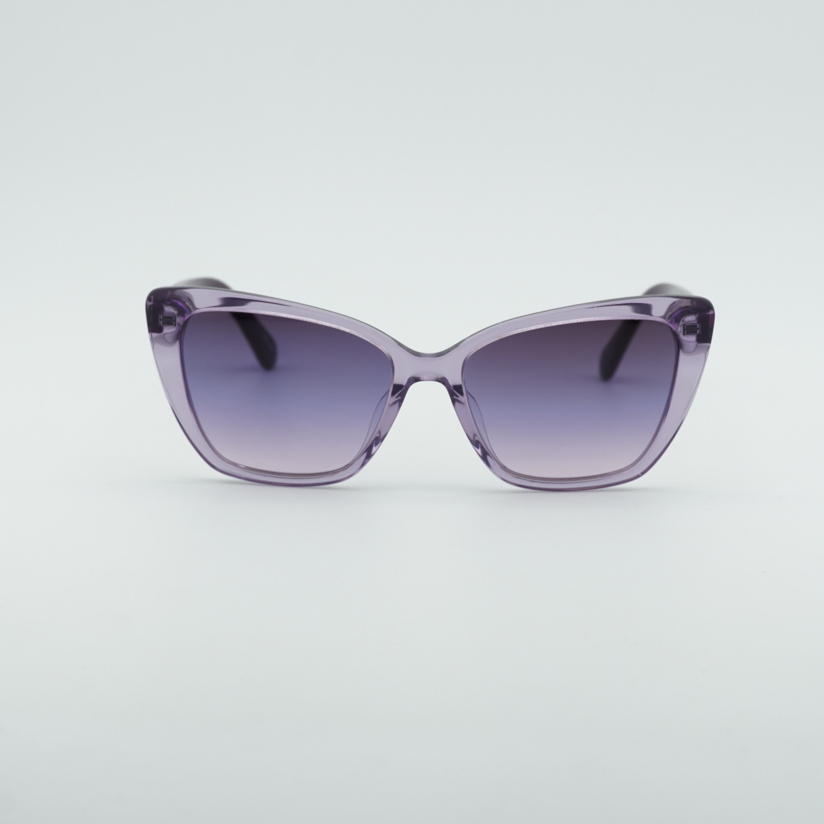 Kate Spade Kate Spade LUCCA/G/S 0789 I4 Sunglasses Lilac Cat Eye Frame Size ONE SIZE - 3 Thumbnail