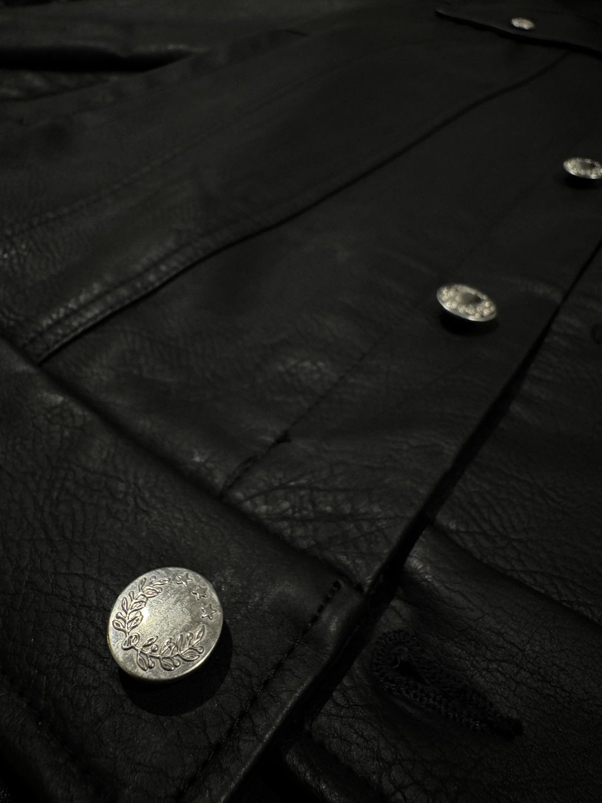 Sefr Sefr - Black Leather Jacket Size US XL / EU 56 / 4 - 8 Thumbnail