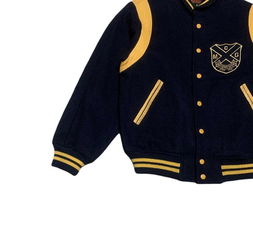 Japanese Brand Vintage McGregor Wool Varsity Jacket Size US M / EU 48-50 / 2 - 2 Thumbnail
