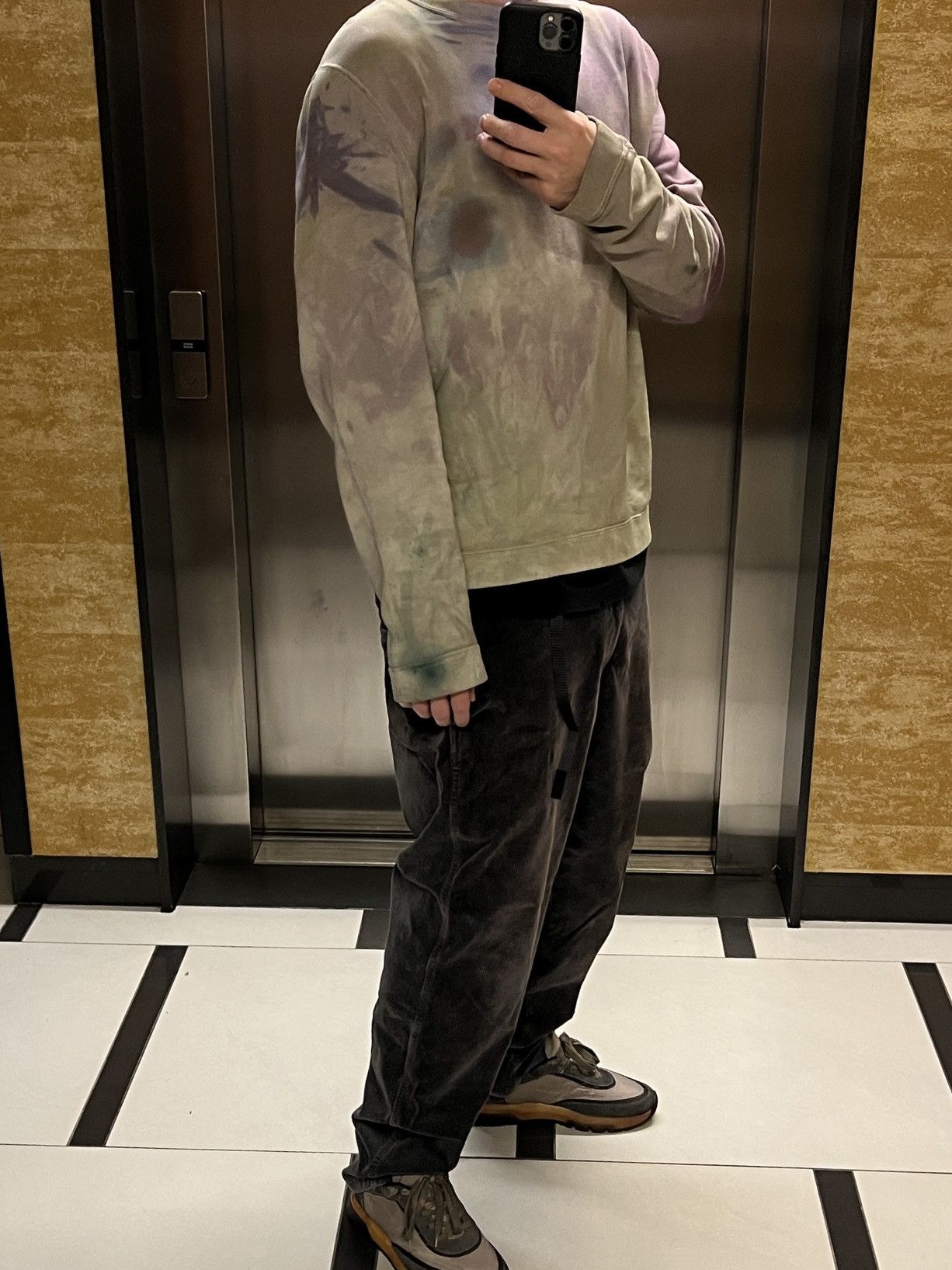 Acne Studios acne y2k custom tie dye sweatshirt Size US XL / EU 56 / 4 - 15 Thumbnail