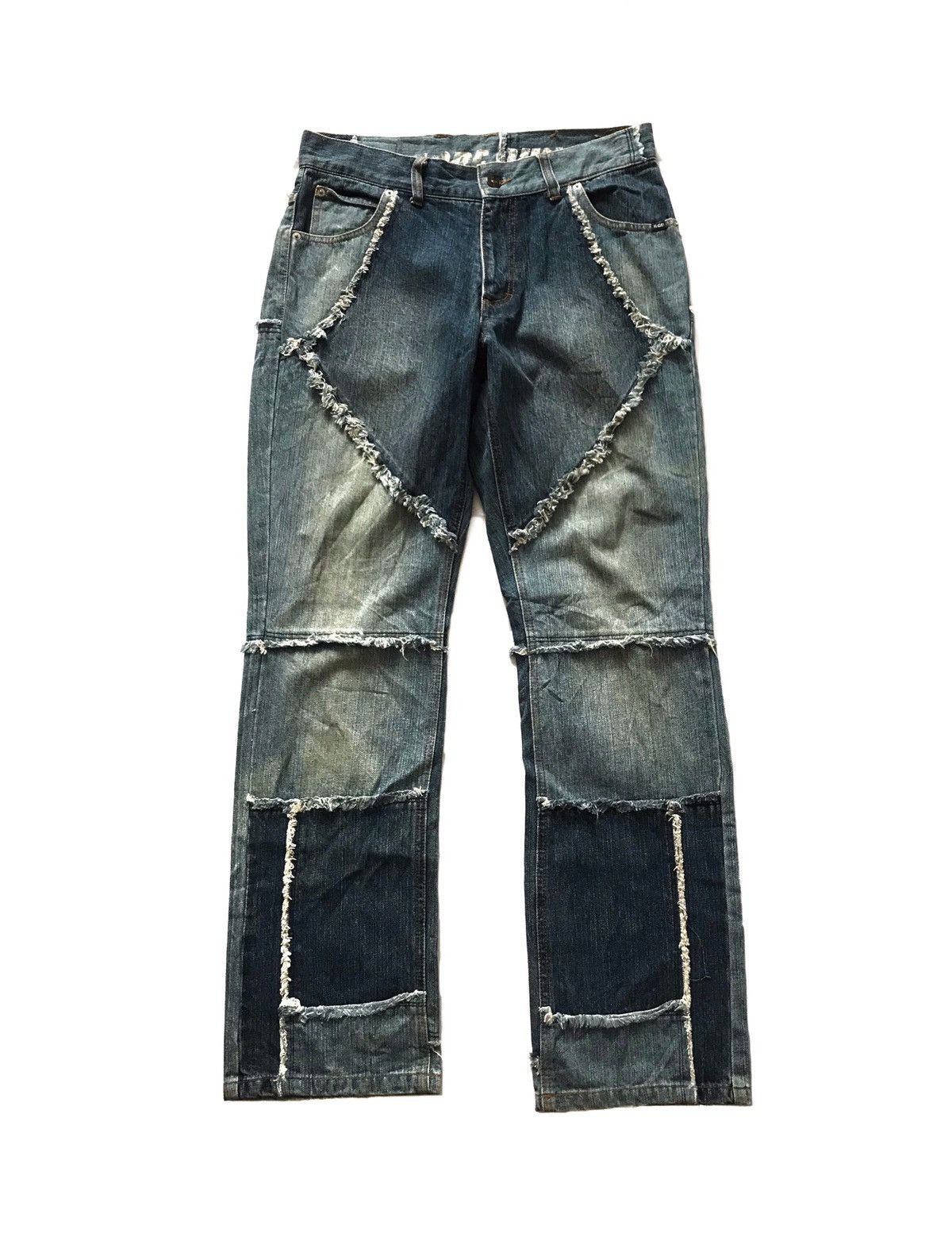 MORE CORE DIVISION PATCHWORK JEANS