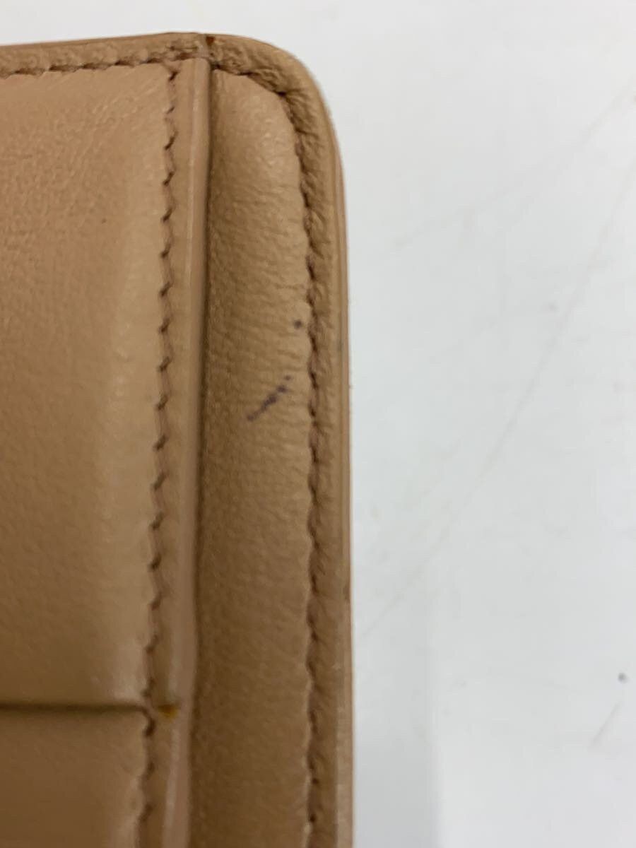 Balenciaga Balenciaga Leather Tri-Fold Wallet Beige Size ONE SIZE - 7 Thumbnail