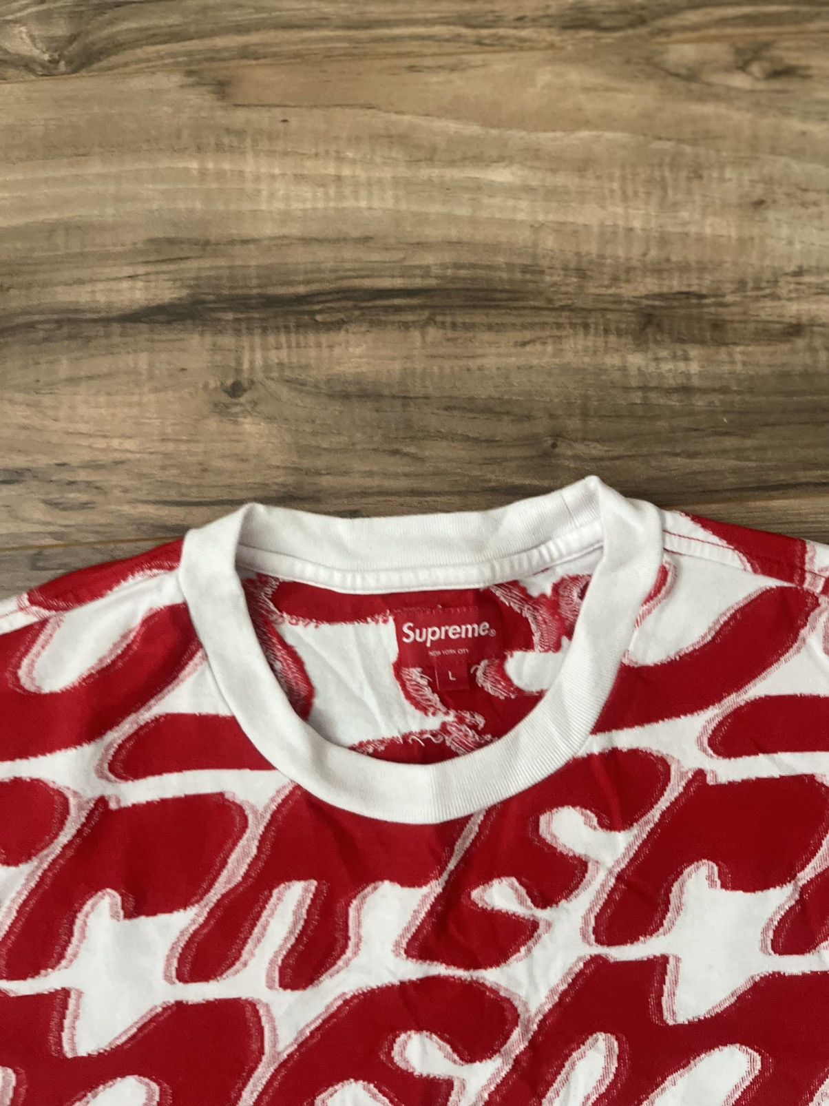 Supreme Supreme Stacked Intarsia S/S Top Size US L / EU 52-54 / 3 - 6 Thumbnail