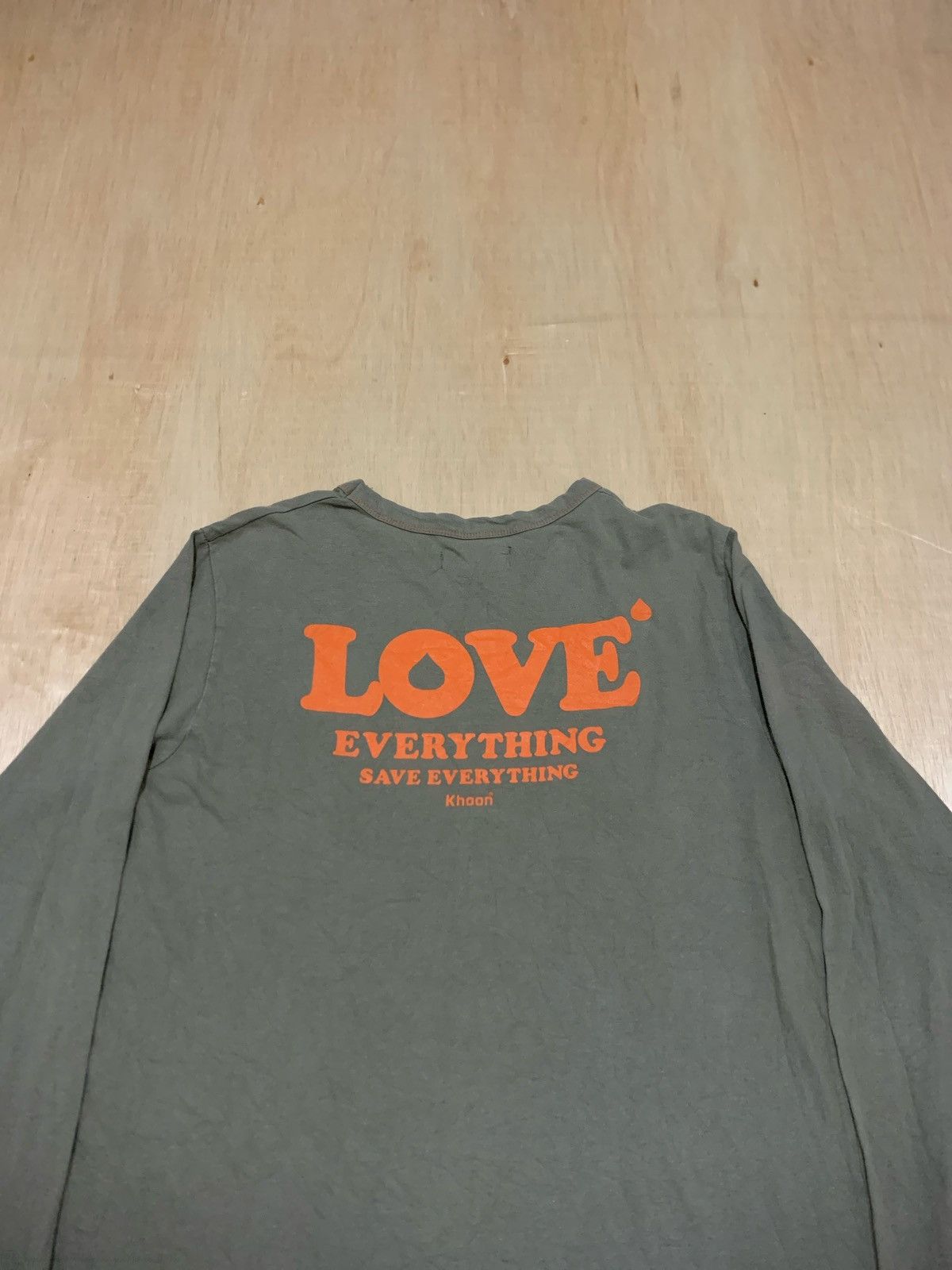 Hysteric Glamour × Japanese Brand Love Everything save everything Khoon Longslevee Size US M / EU 48-50 / 2 - 4 Thumbnail