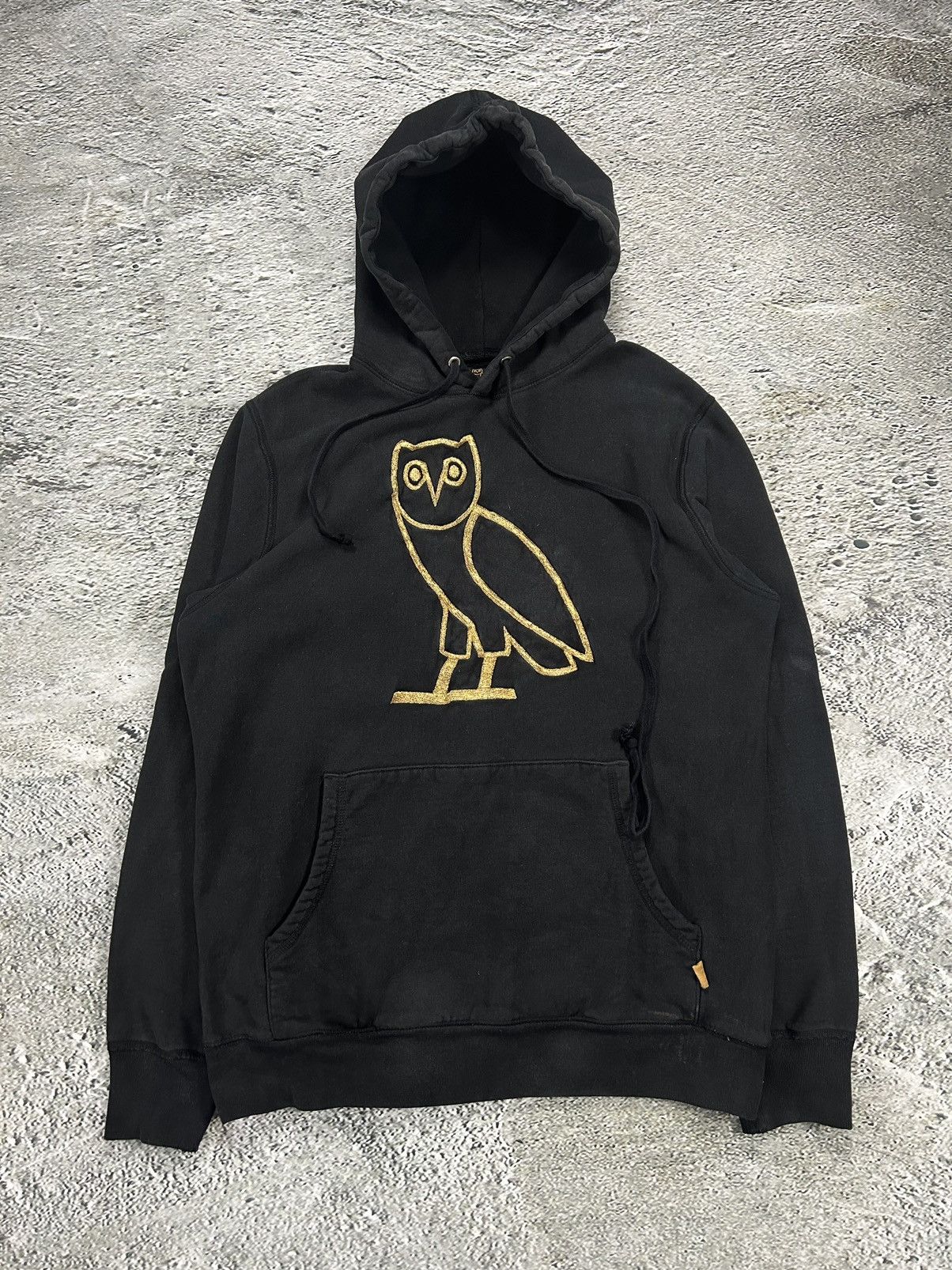 Octobers Very Own OG Owl Hoodie 2016 black gold