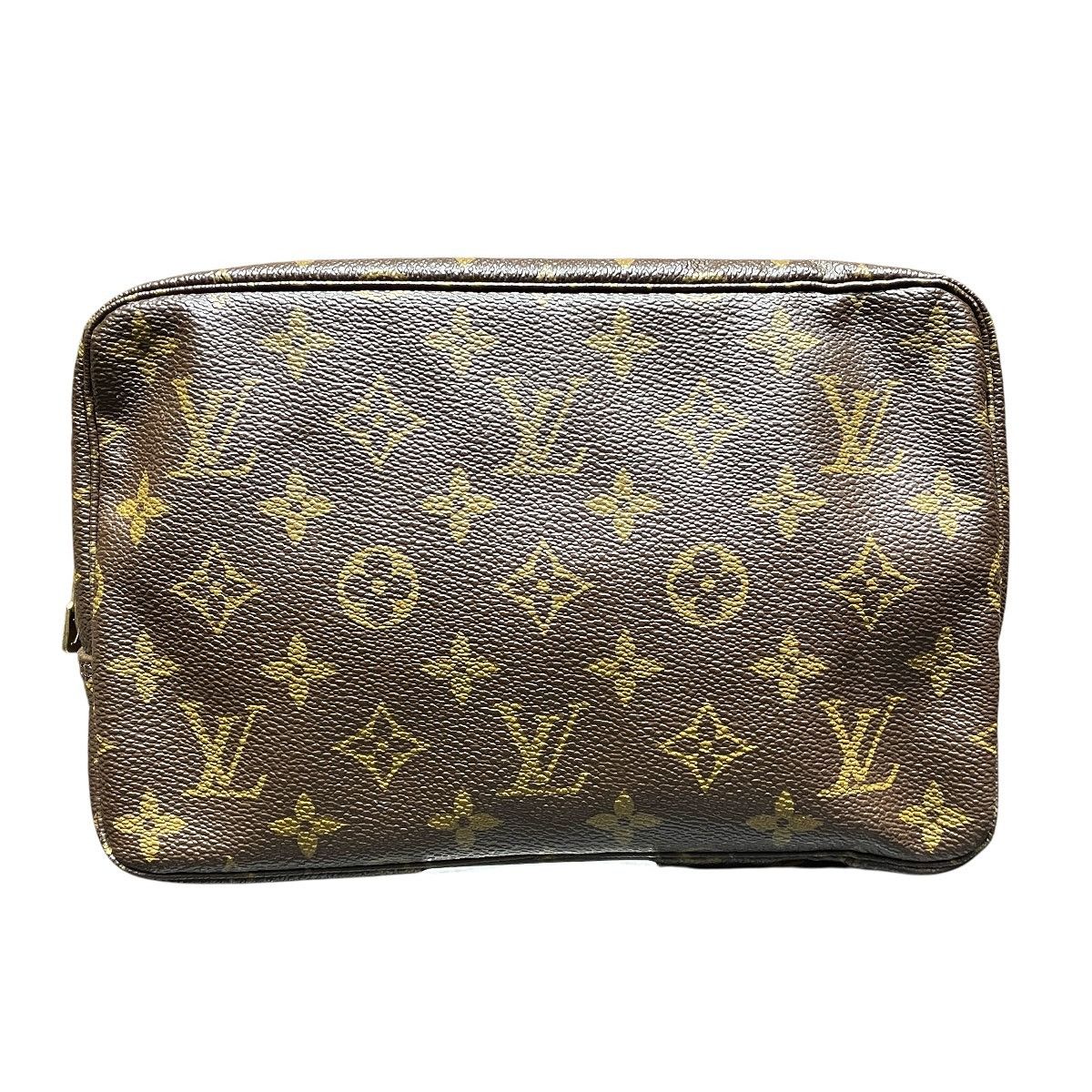 Louis Vuitton Louis Vuitton Louis Vuitton Trousse Toilette 23 Monogram Clutch Bag Textile Vanity Bag M47524 DUTY FREE for USA Size ONE SIZE - 1 Thumbnail