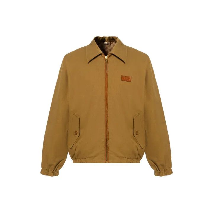 Gucci Gucci FW21 Reversible Vintage Logo Jacket Size US L / EU 52-54 / 3 - 1 Thumbnail
