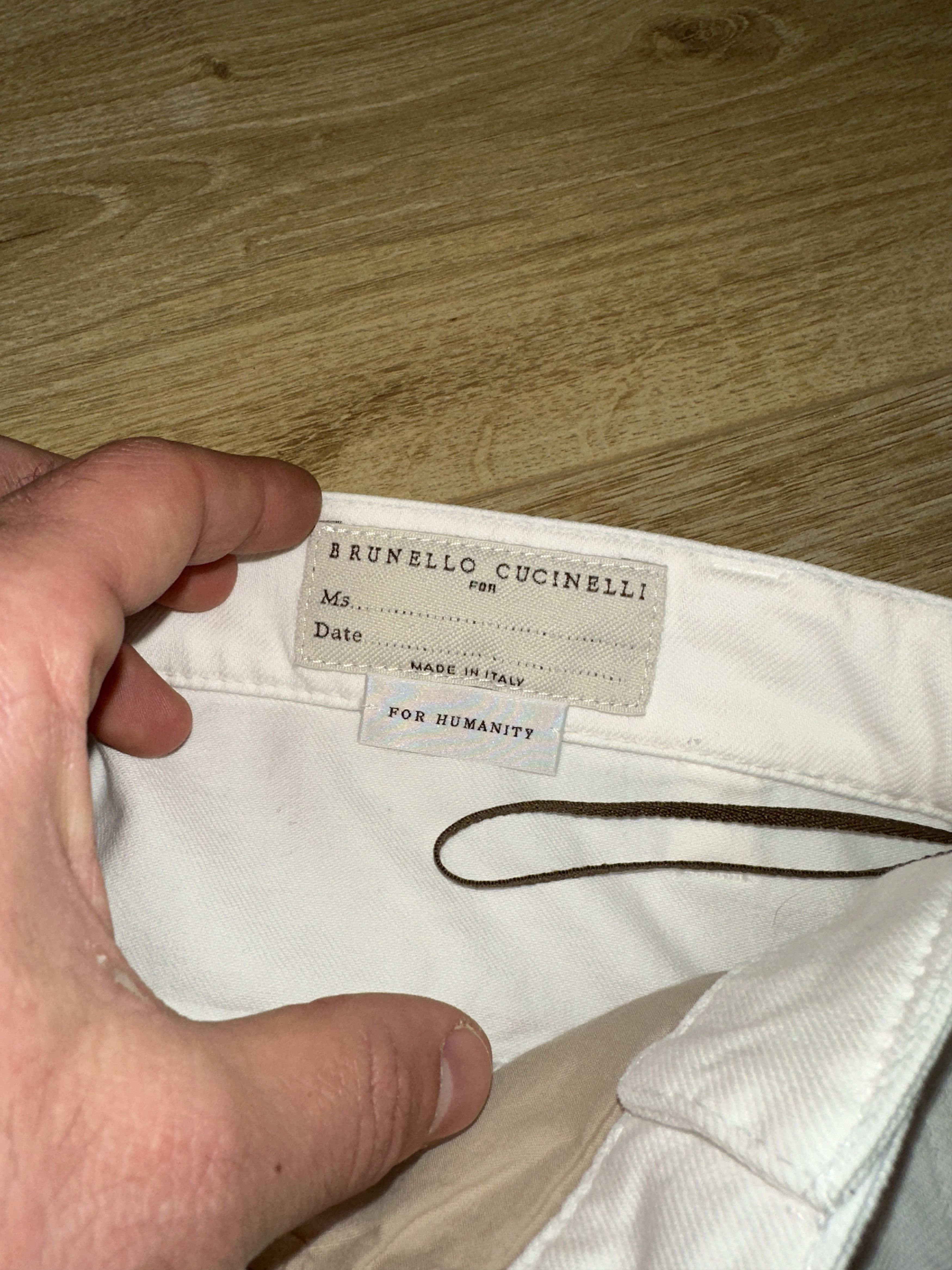 Brunello Cucinelli Brunello Cucinelli Skater Jean Straight IT44 F40 Trousers Size US 28 / EU 44 - 10 Thumbnail