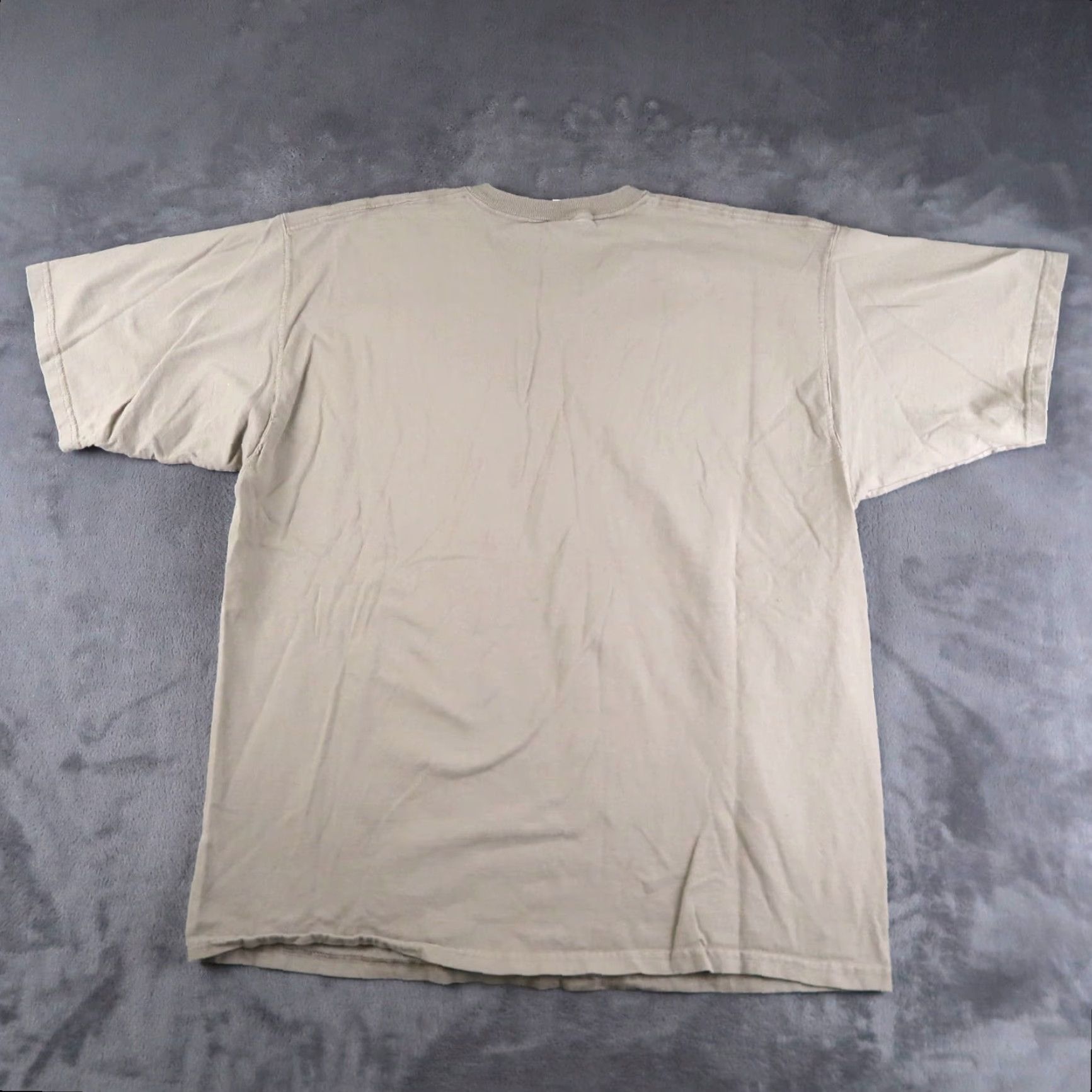 Fruit Of The Loom VINTAGE Hacker Cronie and Phreak Beige T-Shirt XL Mens Crew Neck Short Sleeve Cotton Graphic Print, Beige, XL, Mens, T-Shirt Size US XL / EU 56 / 4 - 2 Thumbnail
