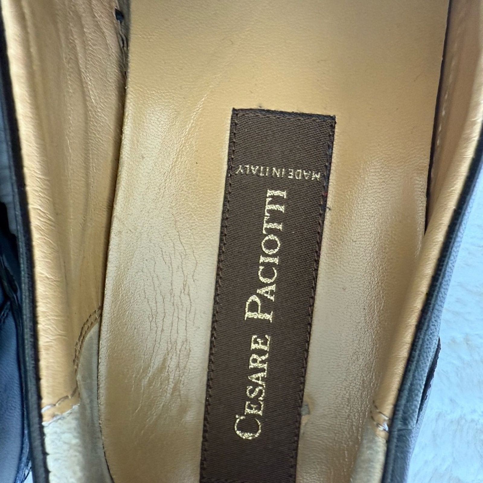 Other Cesare Paciotti men shoes size 9.5 US Authentic Retail 850$ Size US 9.5 / EU 42-43 - 7 Thumbnail