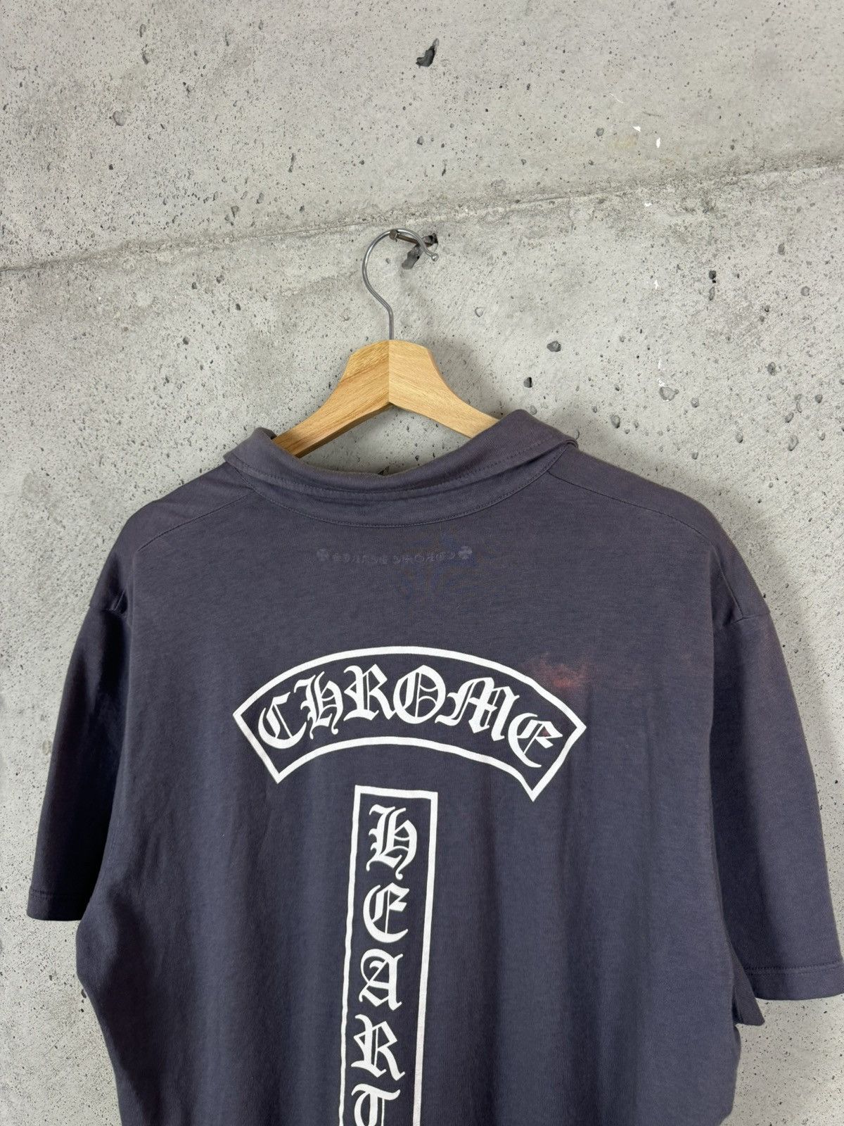 Chrome Hearts Chrome Hearts T-Bar Fleur Polo - XL Size US XL / EU 56 / 4 - 4 Thumbnail