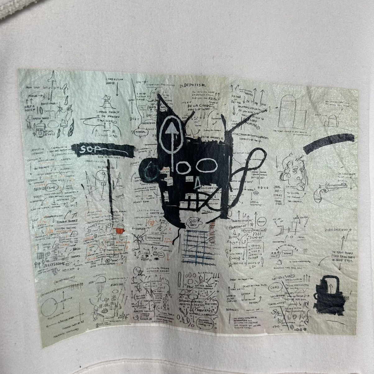Jean-Michel Basquiat Jean Michel Basquiat Hoodie Size XL / US 12-14 / IT 48-50 - 3 Thumbnail