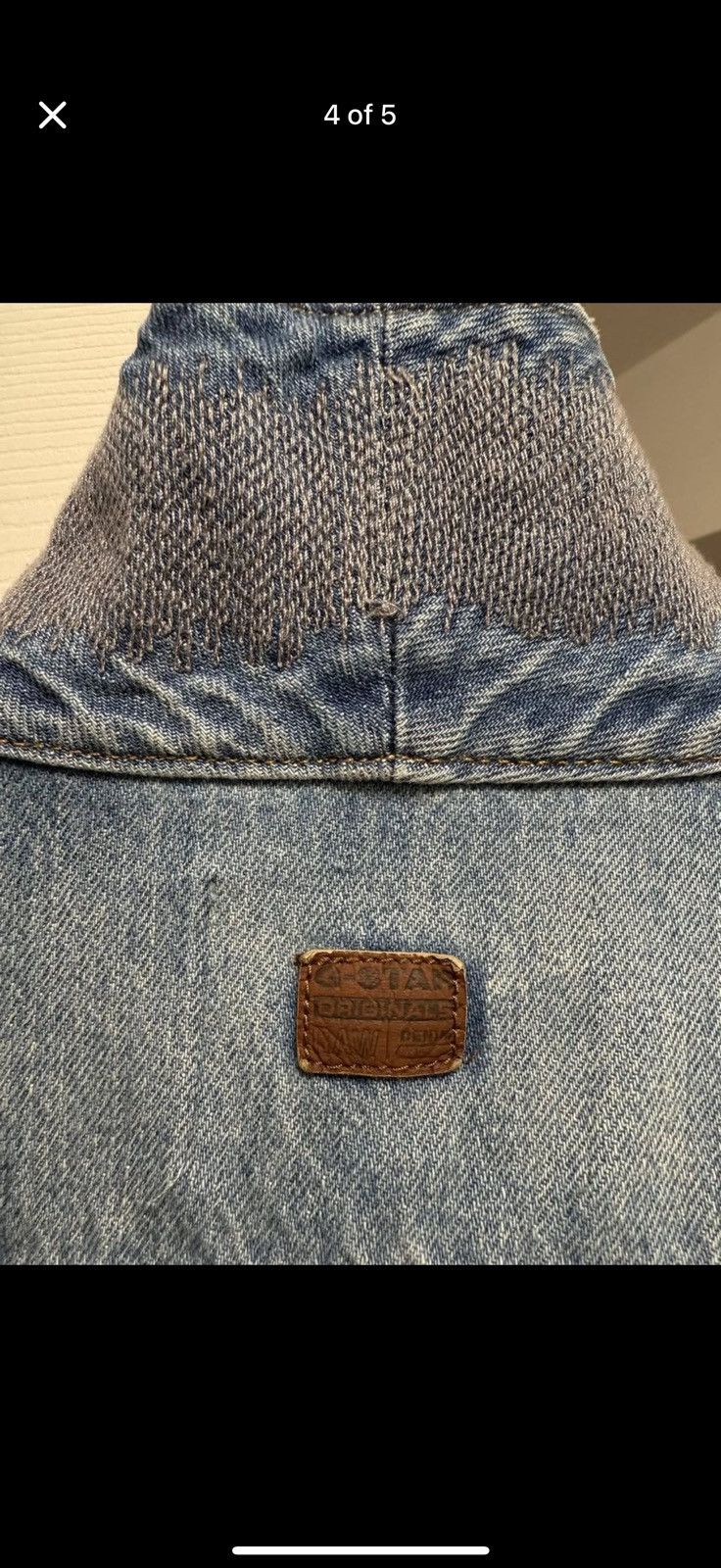 G-Star G-Star Vintage Denim Jacket Size US XL / EU 56 / 4 - 4 Thumbnail